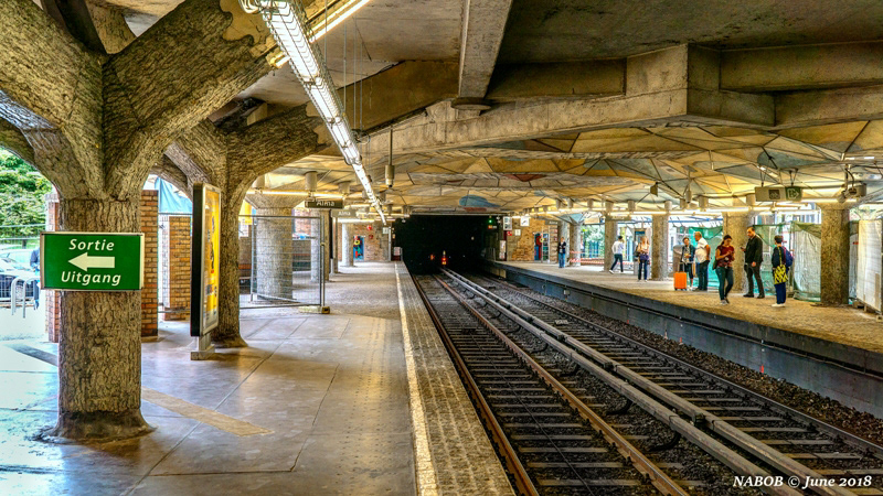 NABOBSWIMS (BOB ANDERSON) 201806 Brussels Metro