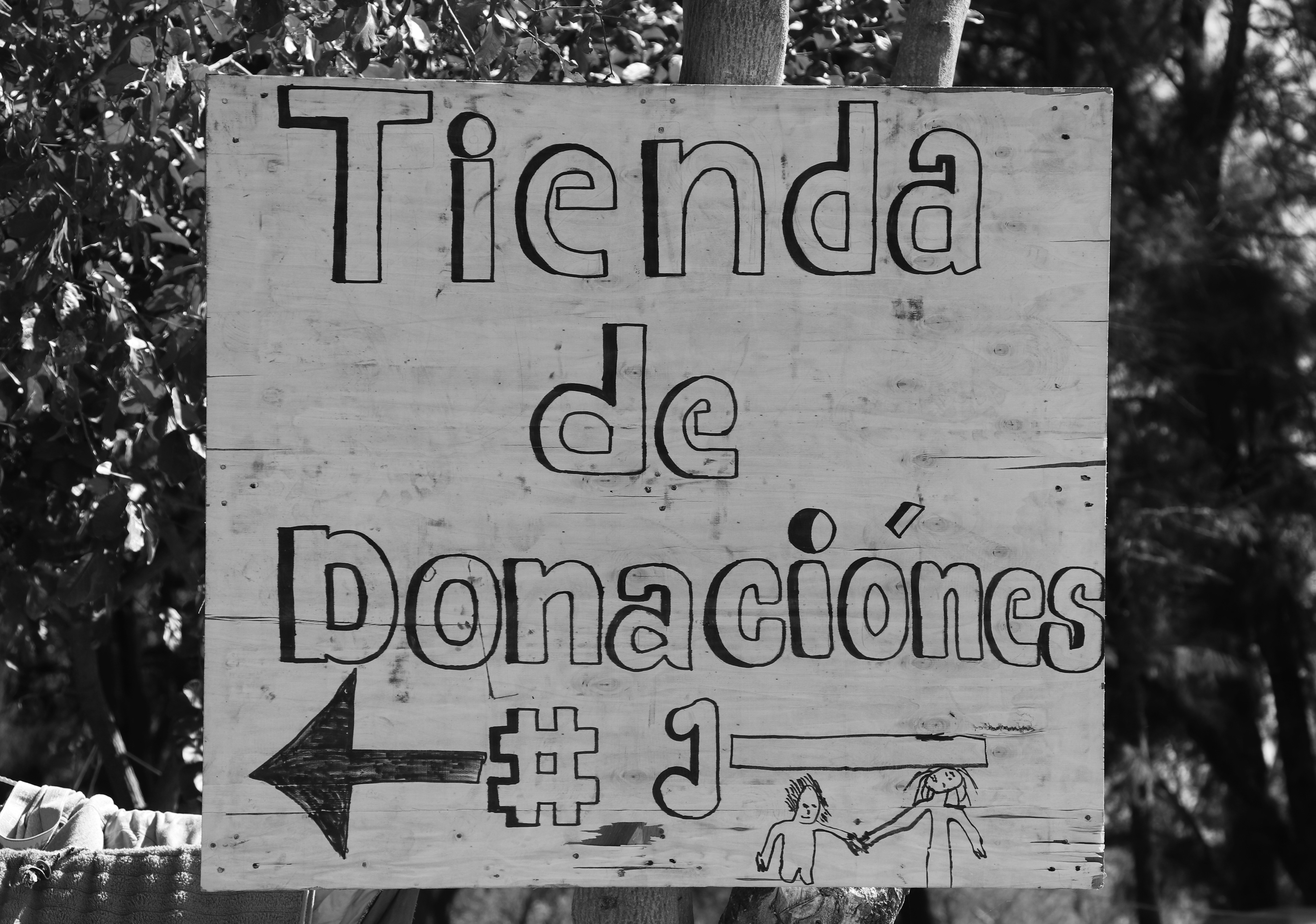 Asylum seeker camp. Matamoros, Mexico
