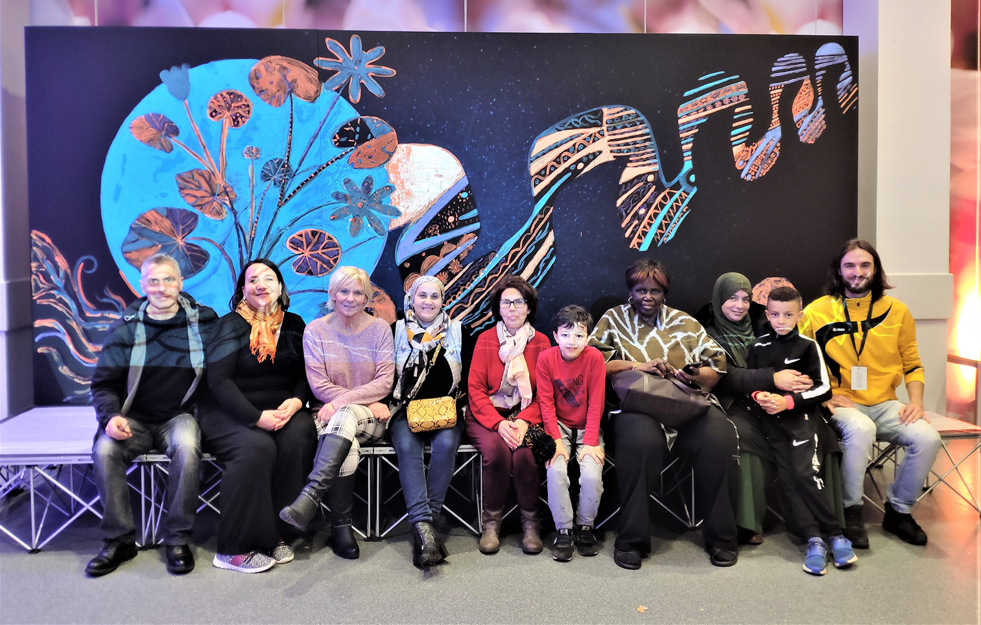 The group at the ed of the experience!