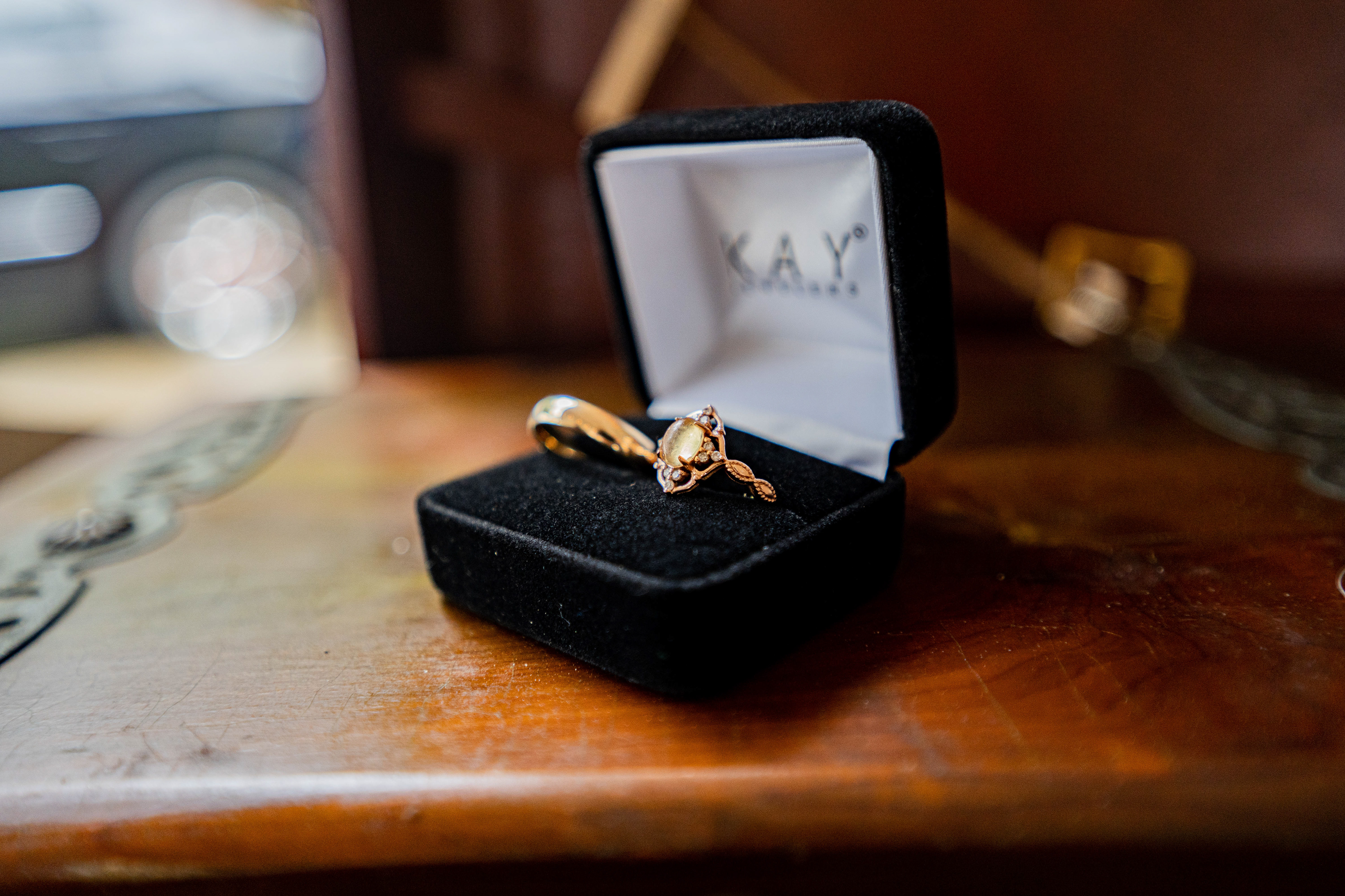 Loved her vintage ring!