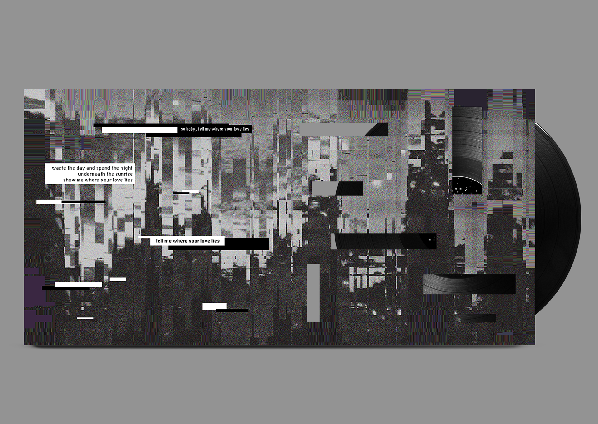 Carla Romana Love Lies Vinyl Cd Spotify Thumbnail Design