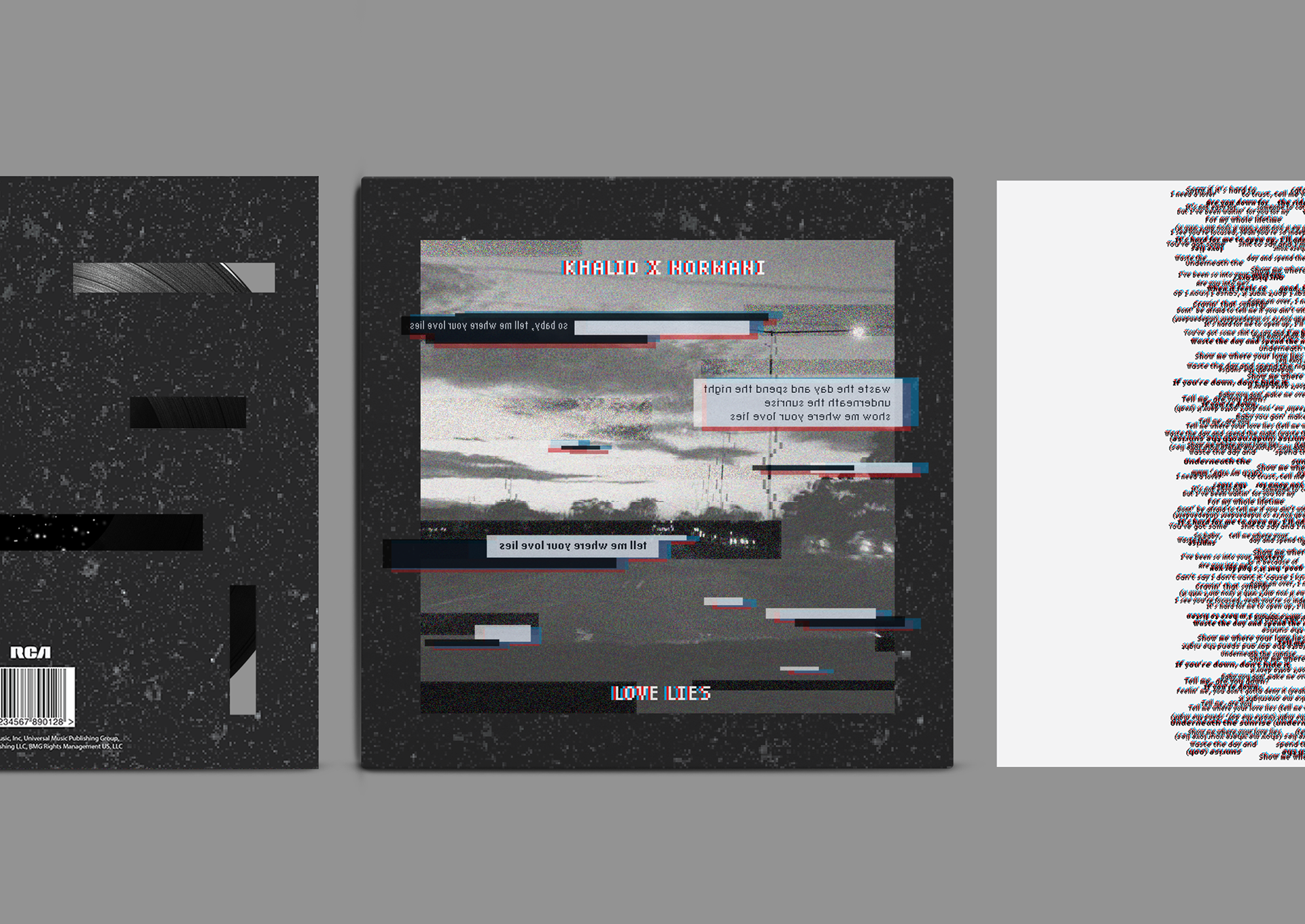 Carla Romana Love Lies Vinyl Cd Spotify Thumbnail Design