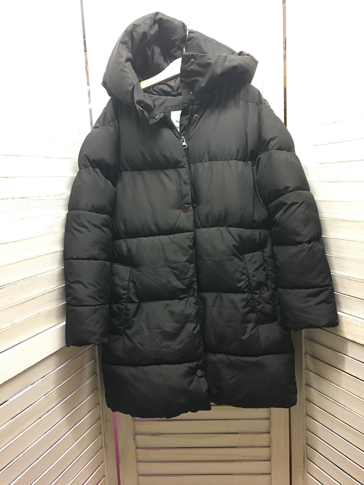 Winterjacke (Farbe schwarz) Gr.140 Fr. 25.-