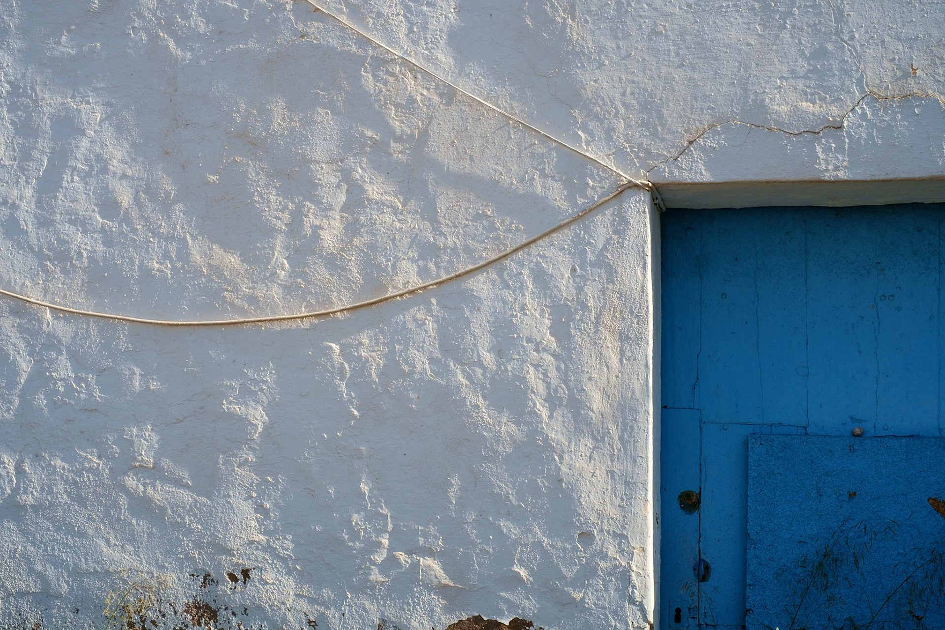 White - Blue