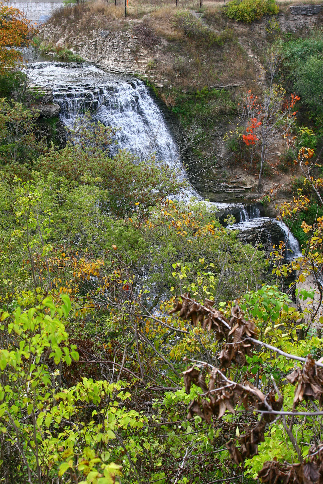 Albion Waterfalls in Hamilton in the GTA area