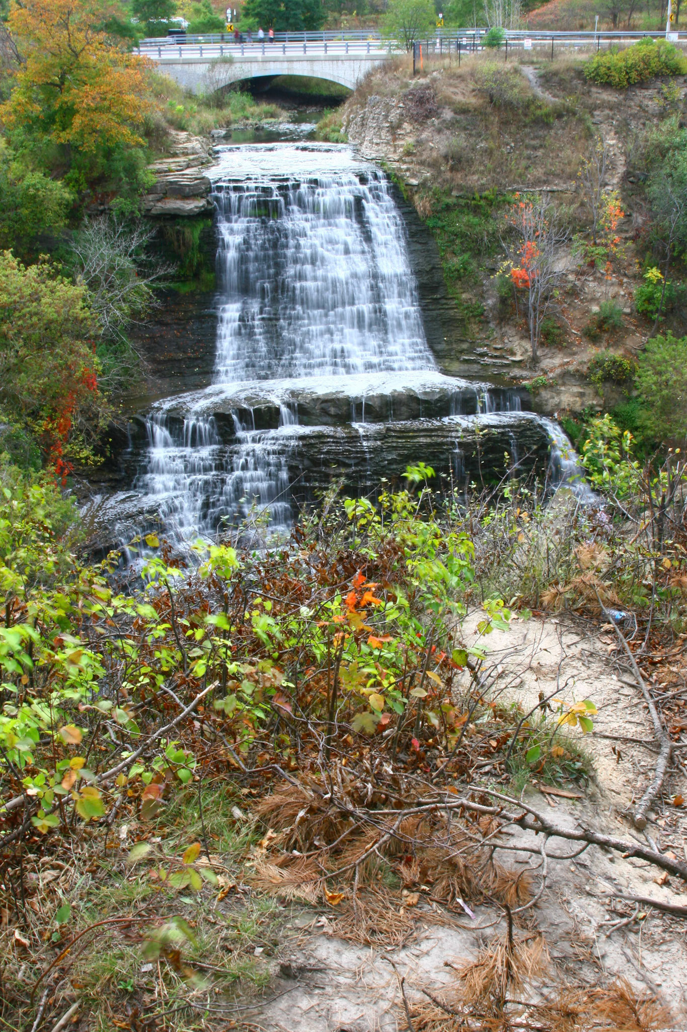 Albion Waterfalls in Hamilton in the GTA area