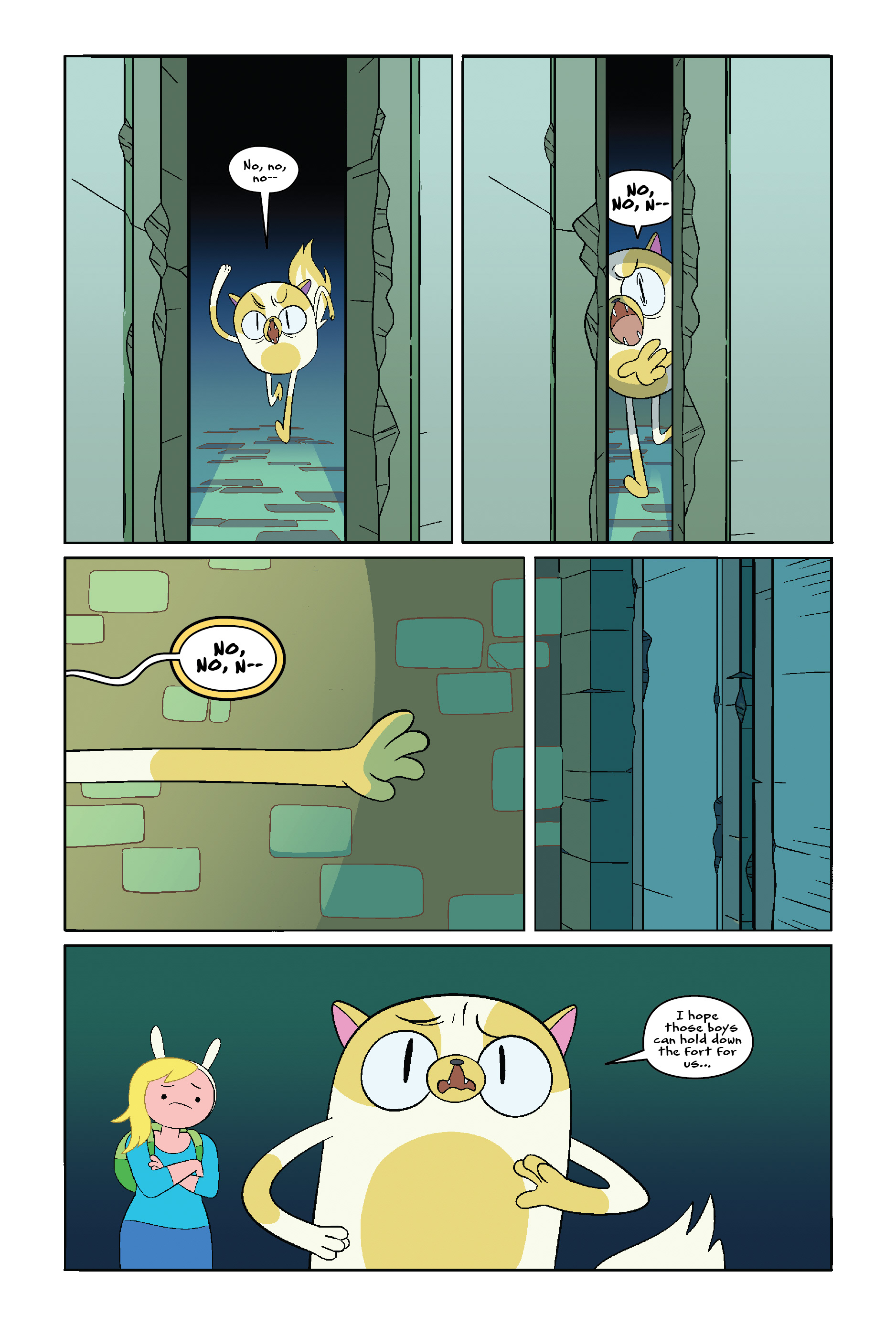 ADVENTURE TIME WITH FIONNA & CAKE: PARTY BASH BLUES © BOOM! Studios