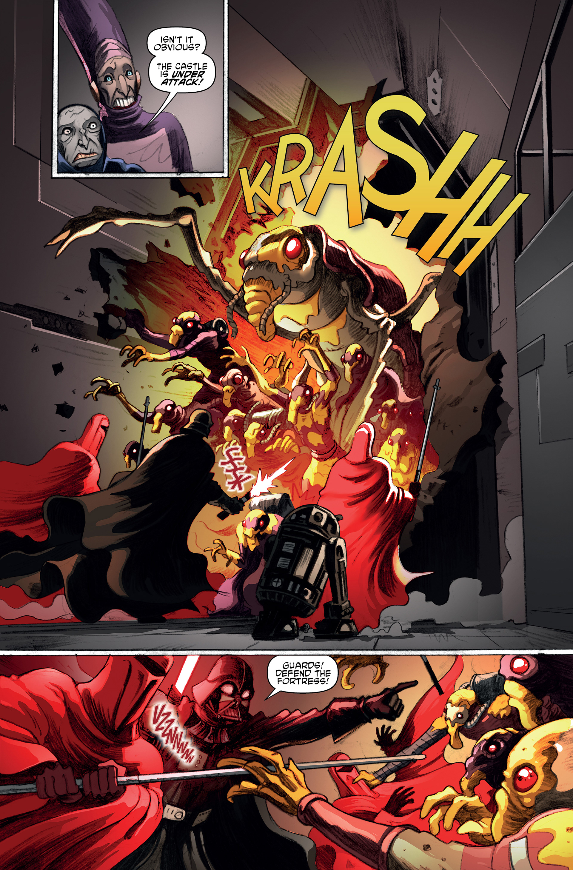 STAR WARS ADVENTURES: RETURN TO VADER'S CASTLE #5 © IDW