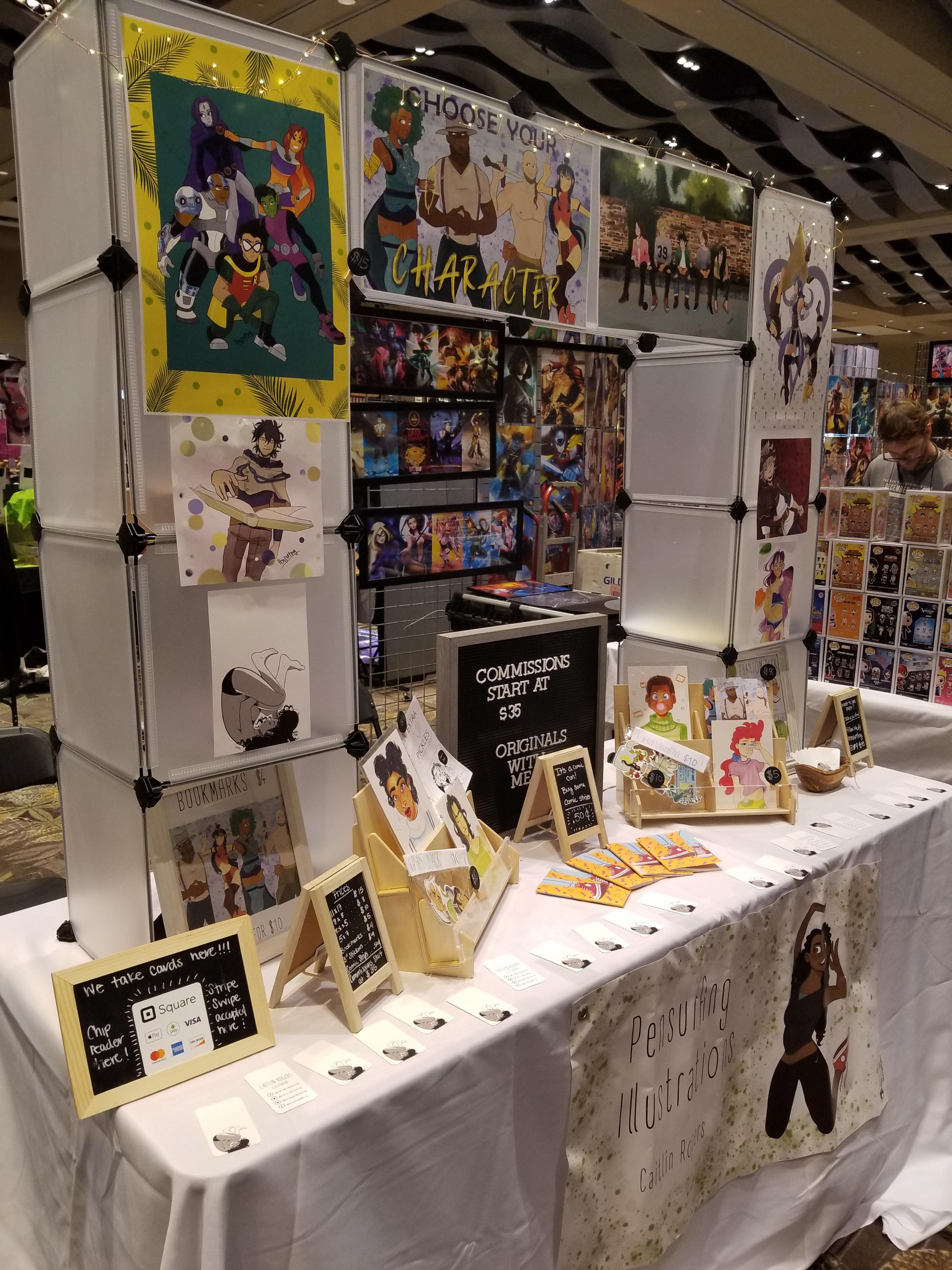 Anime Weekend Atlanta Artist Alley