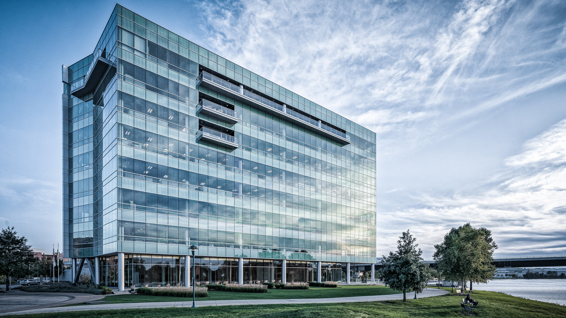 Architectural photography Quad Cities Iowa Moline Illinois Kone Centre