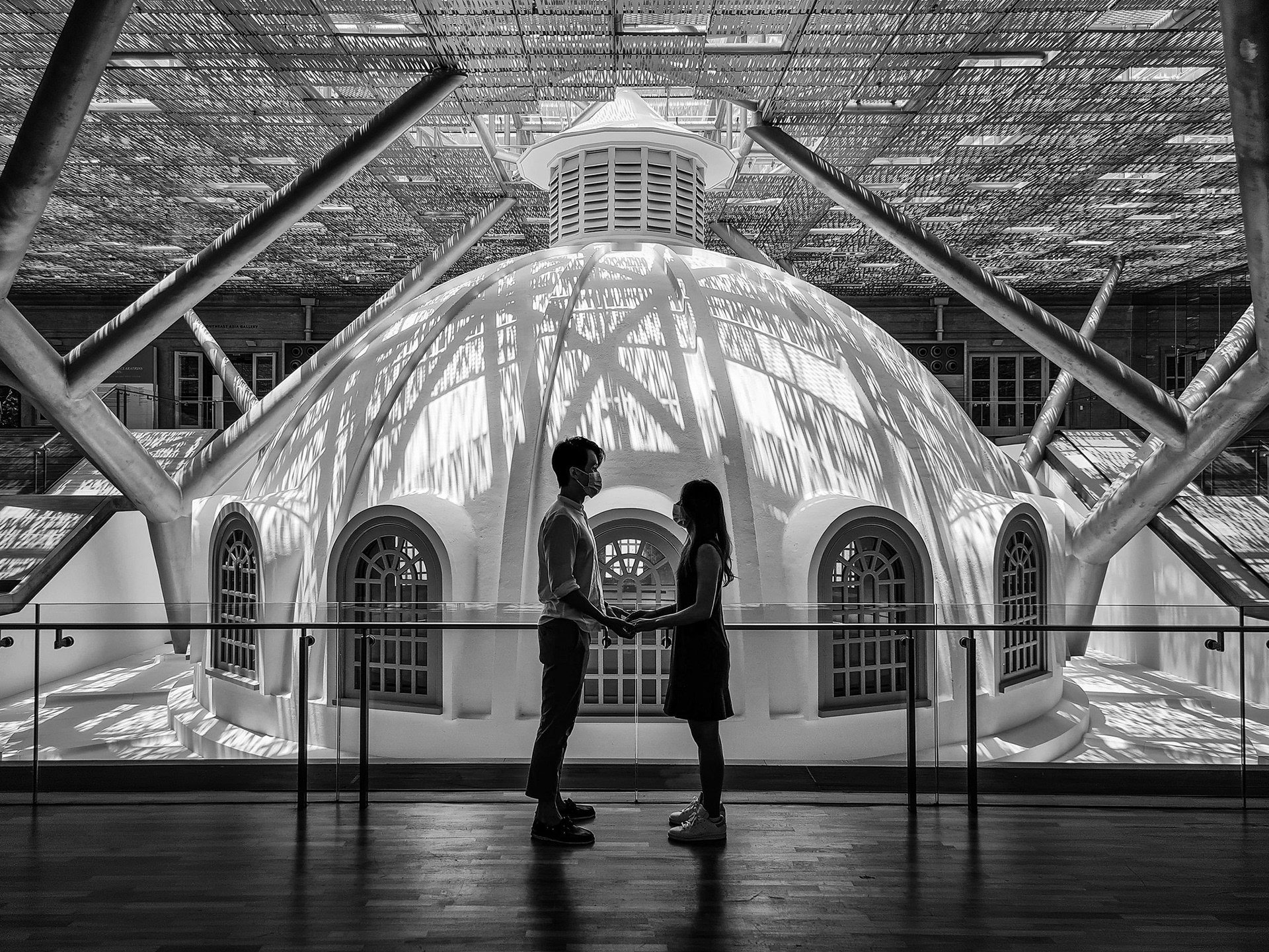 Casual Pre-Wedding Shots @ National Gallery