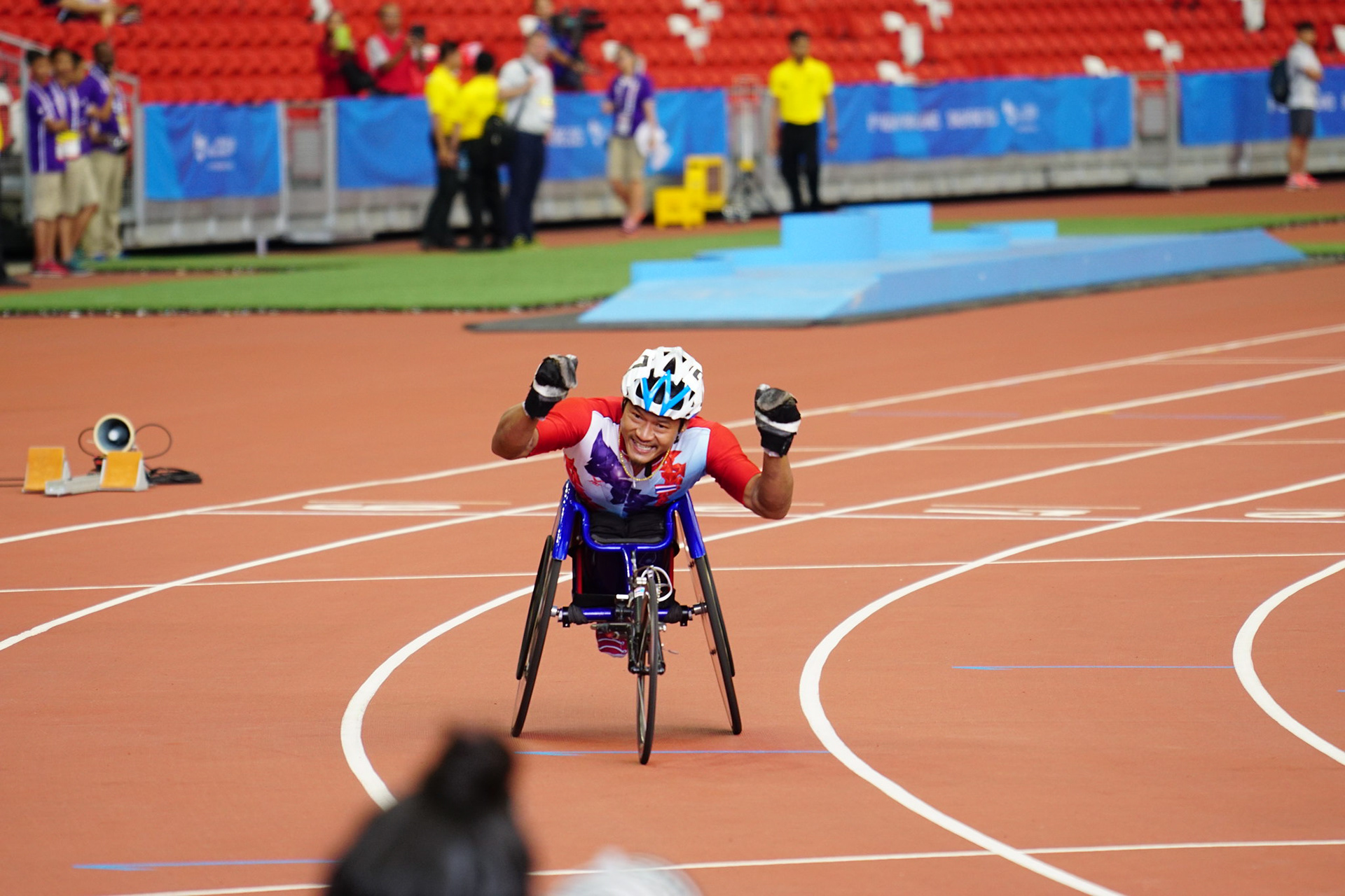 Wheelchair race