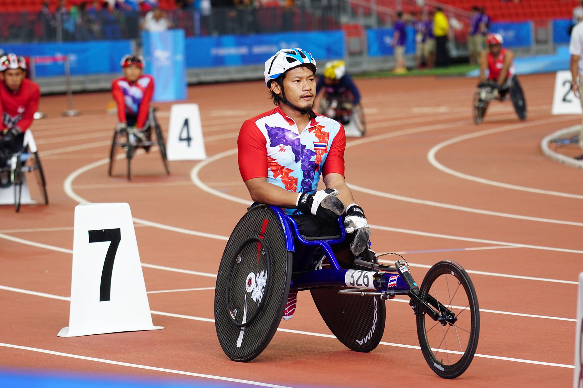 Wheelchair race
