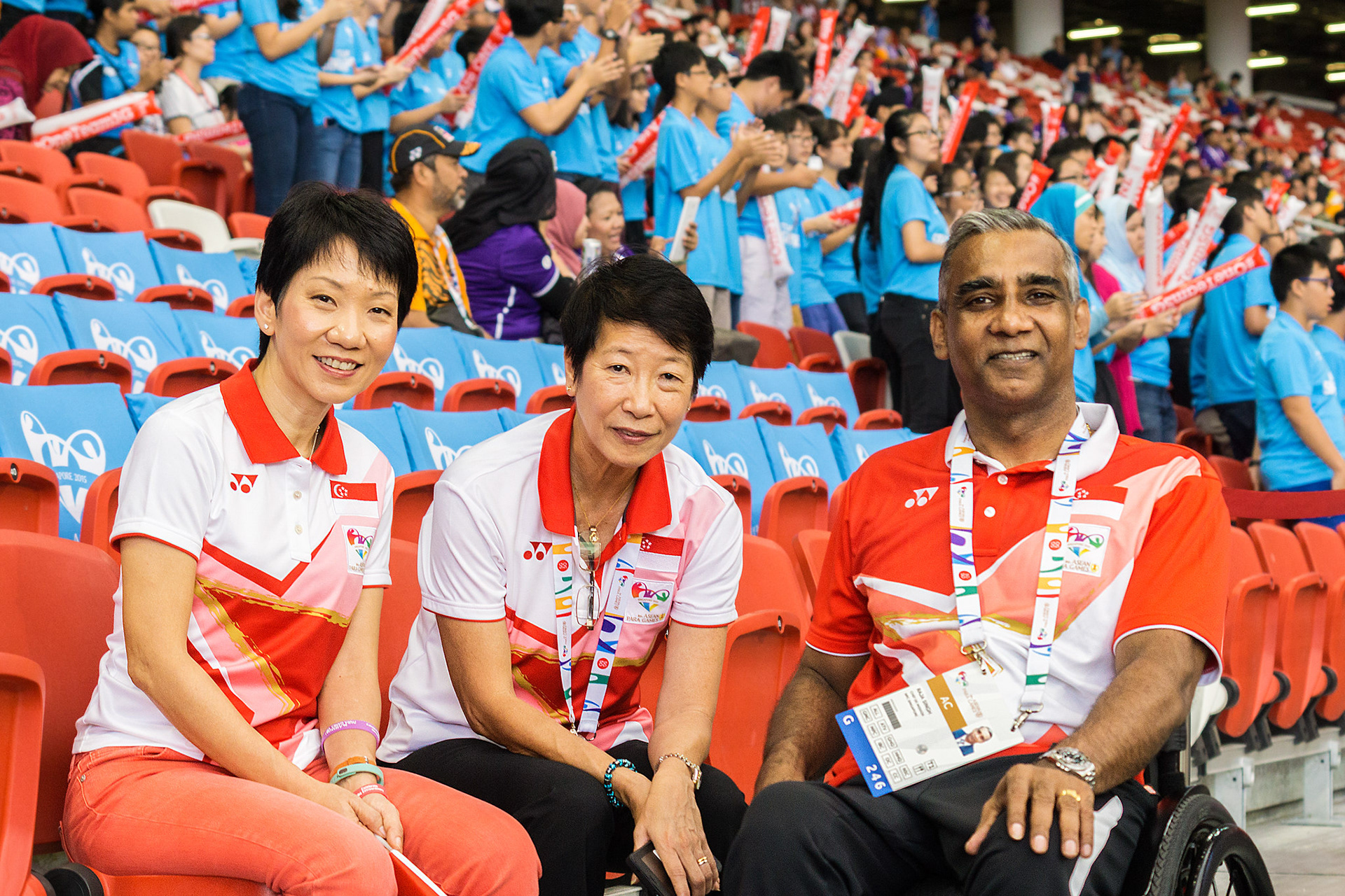 Minister Grace Fu and other VIPs