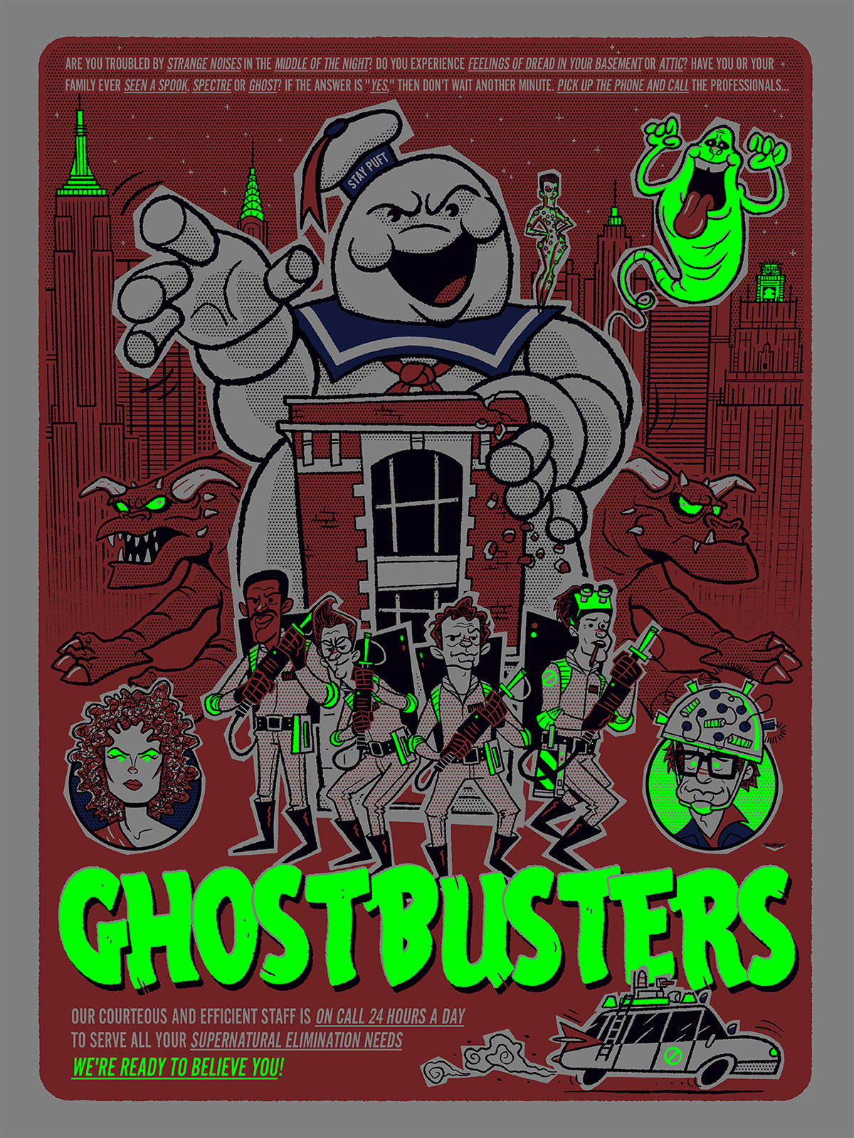 The Art of Ian Glaubinger - Ghostbusters: We're Ready to Believe You!