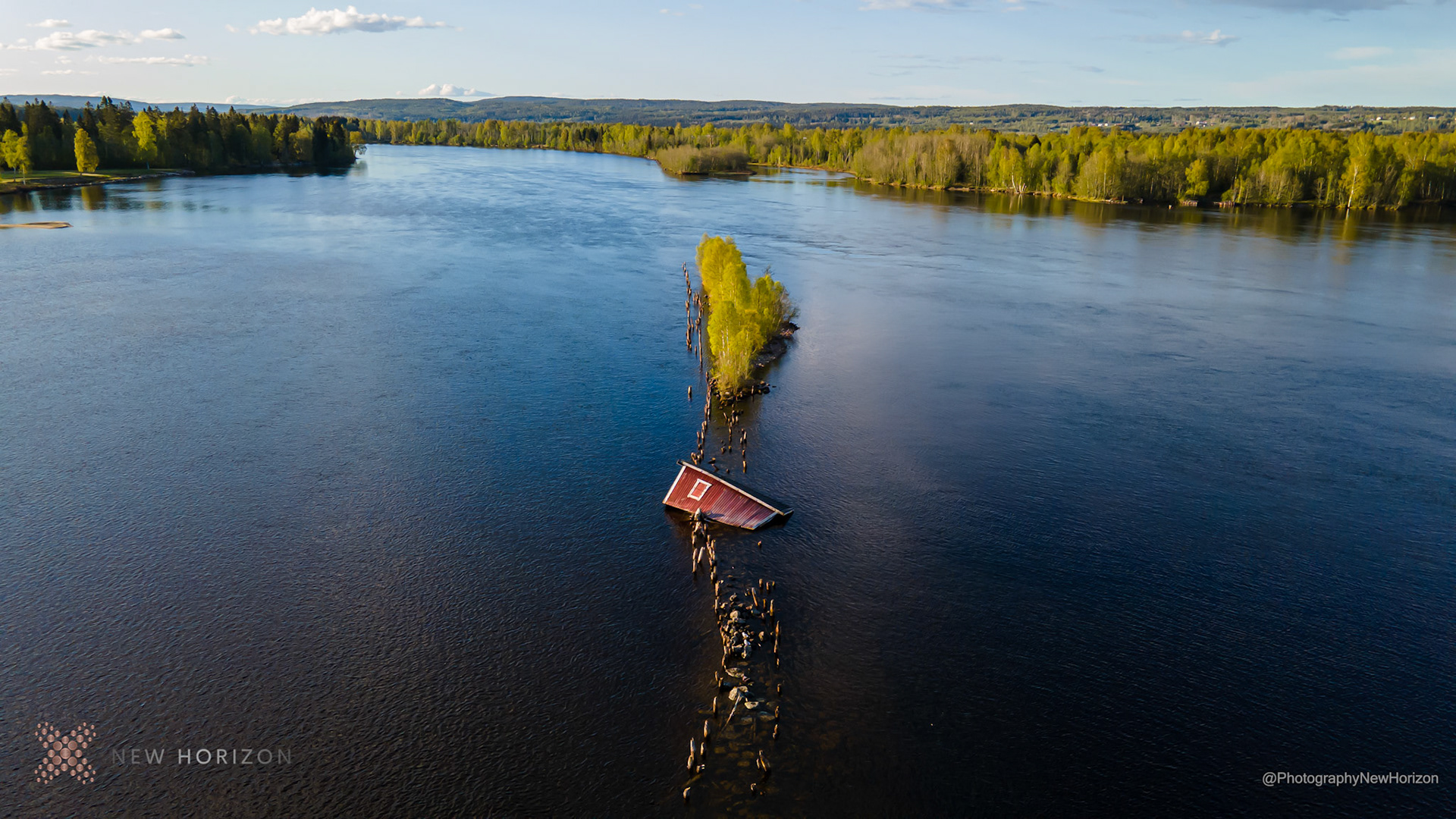 Sunken house lost at sea | Fagervik, Sweden