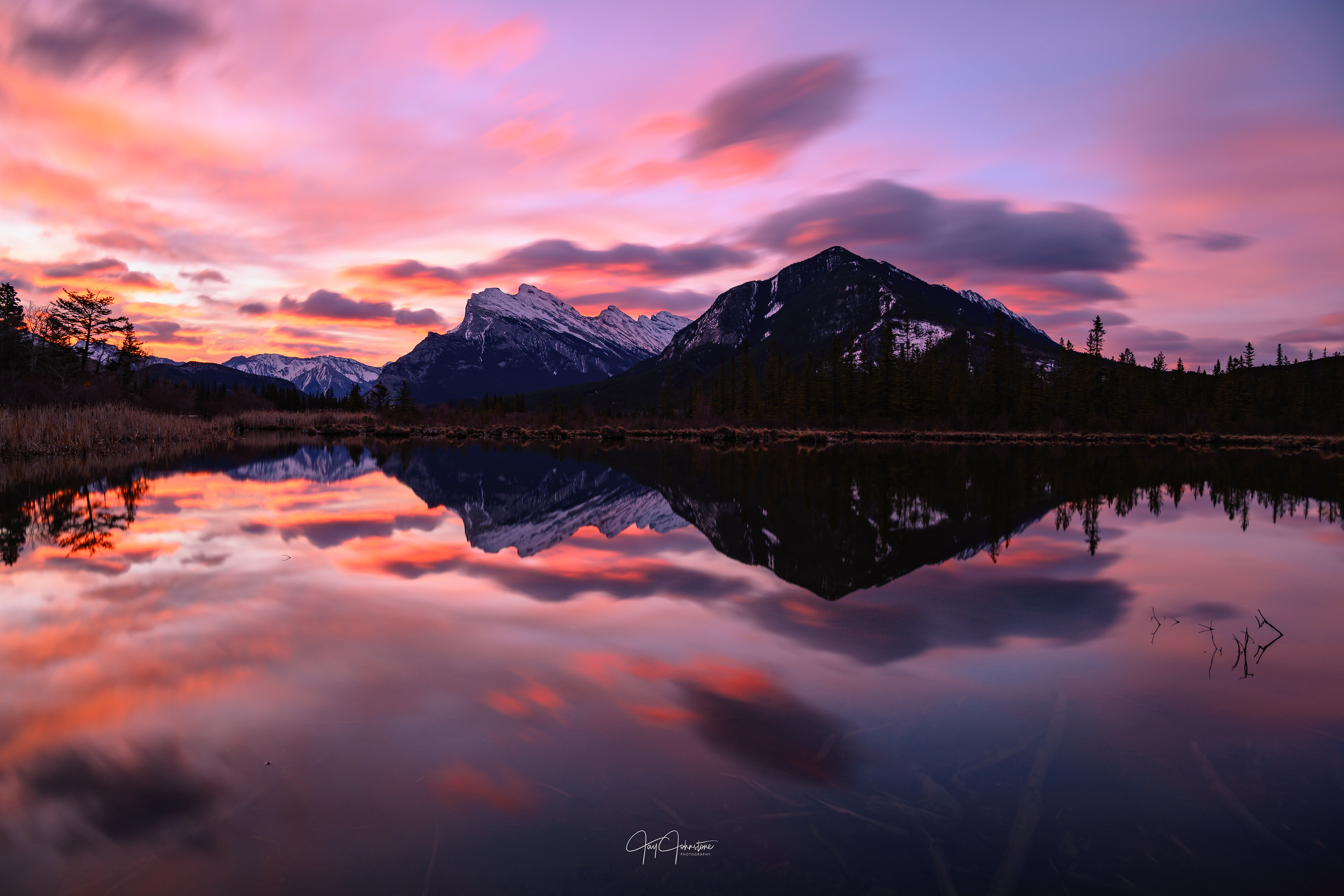 Vermilion Lakes sunrise