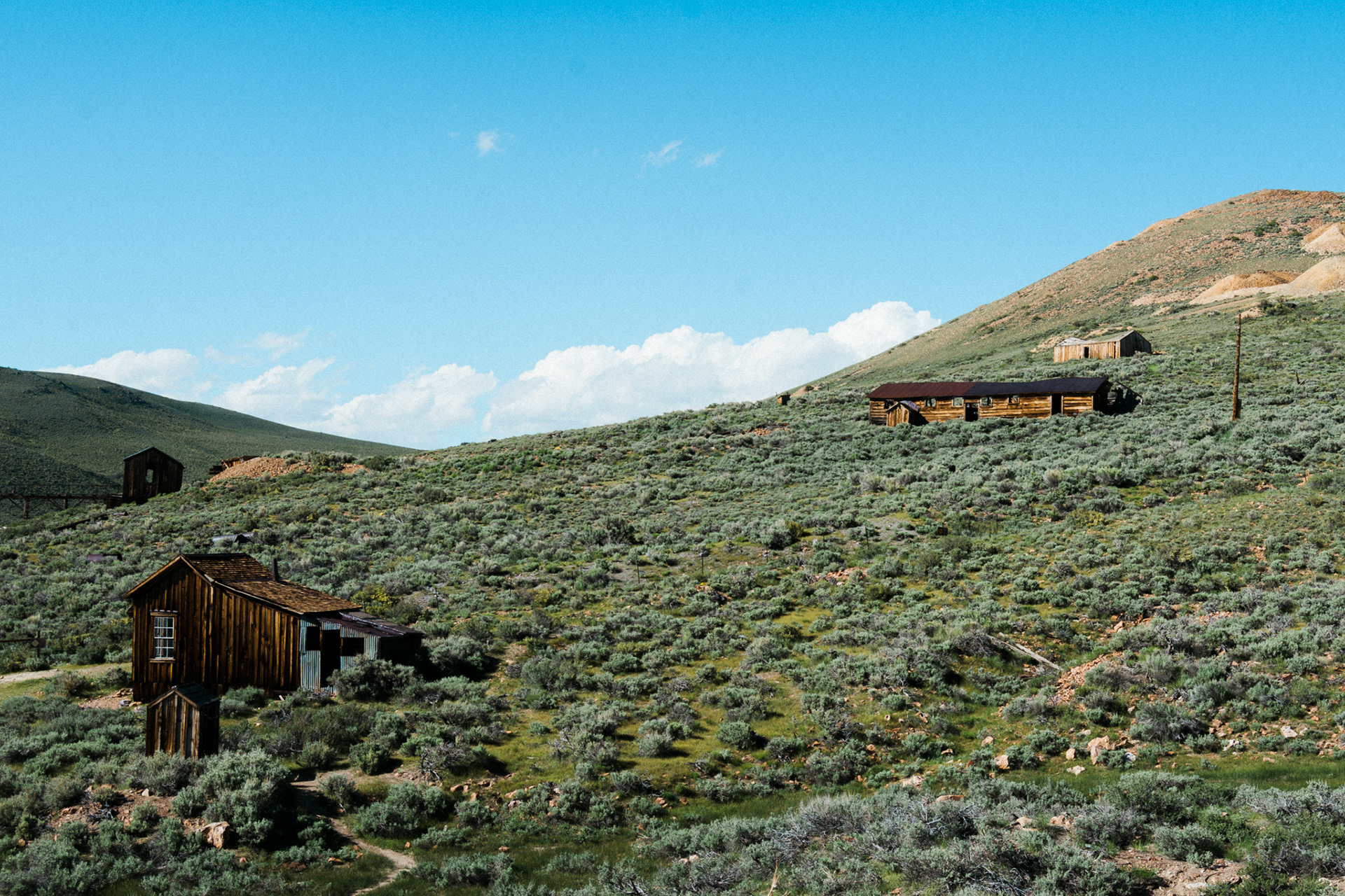 spookstad bodie californie