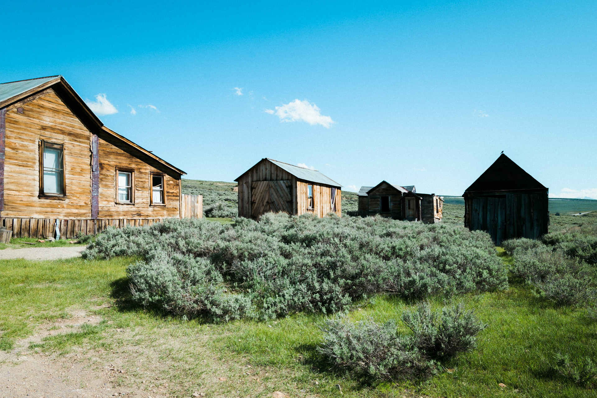 spookstad bodie californie