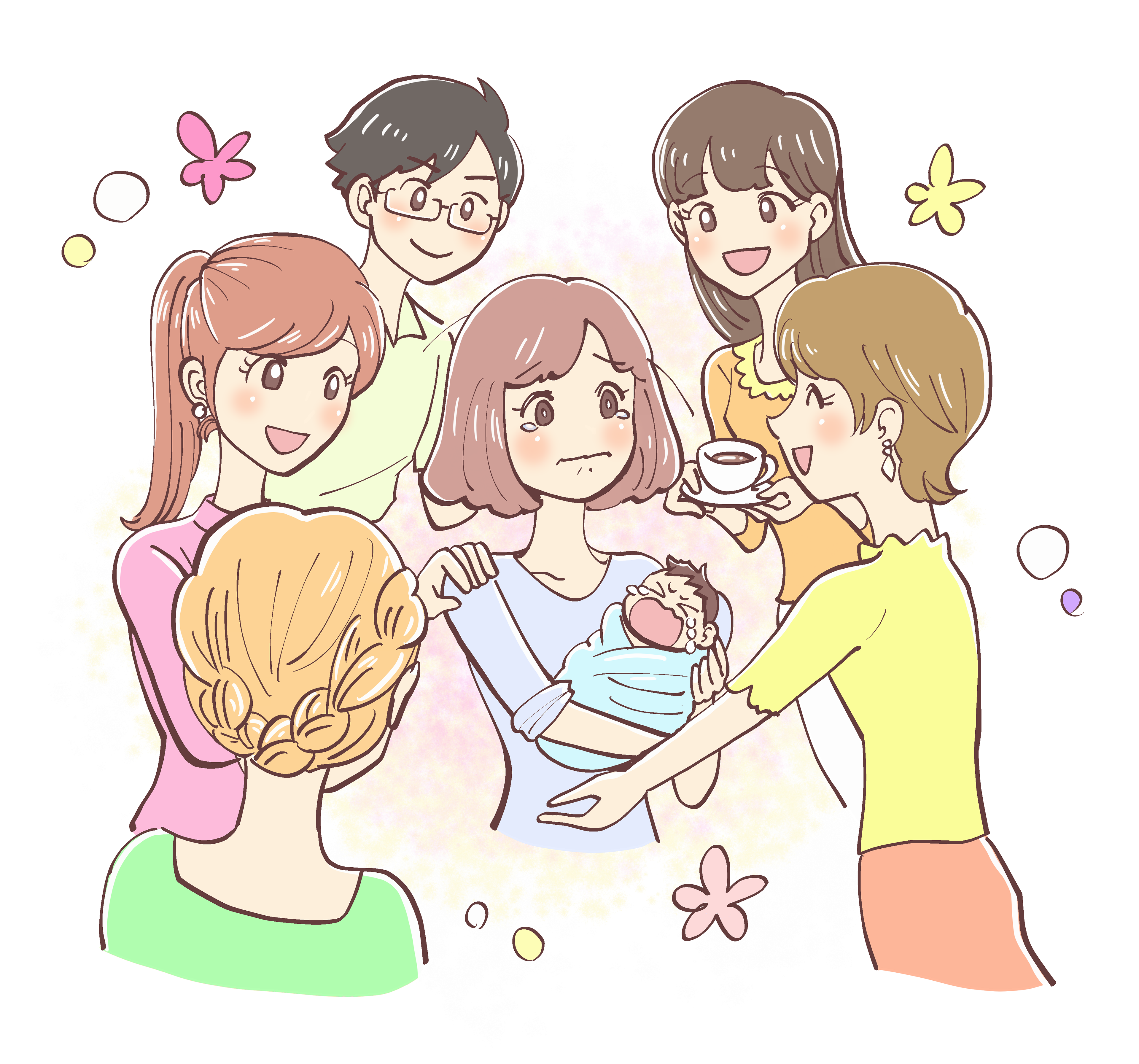 Rie S Works 女性自立塾dream Cafe イラスト Rie S Works 女性自立塾dream Cafe イラスト