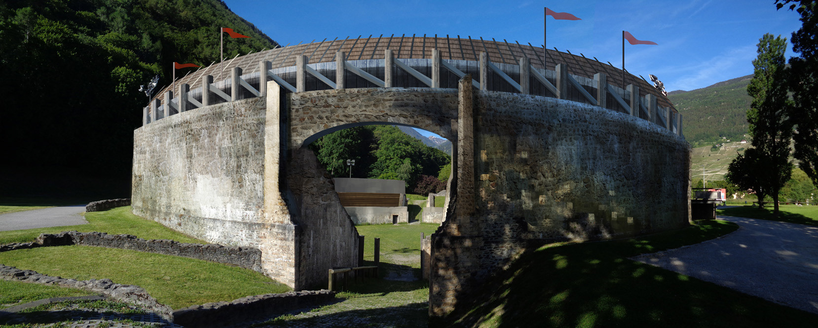 Intégration du bâtiment