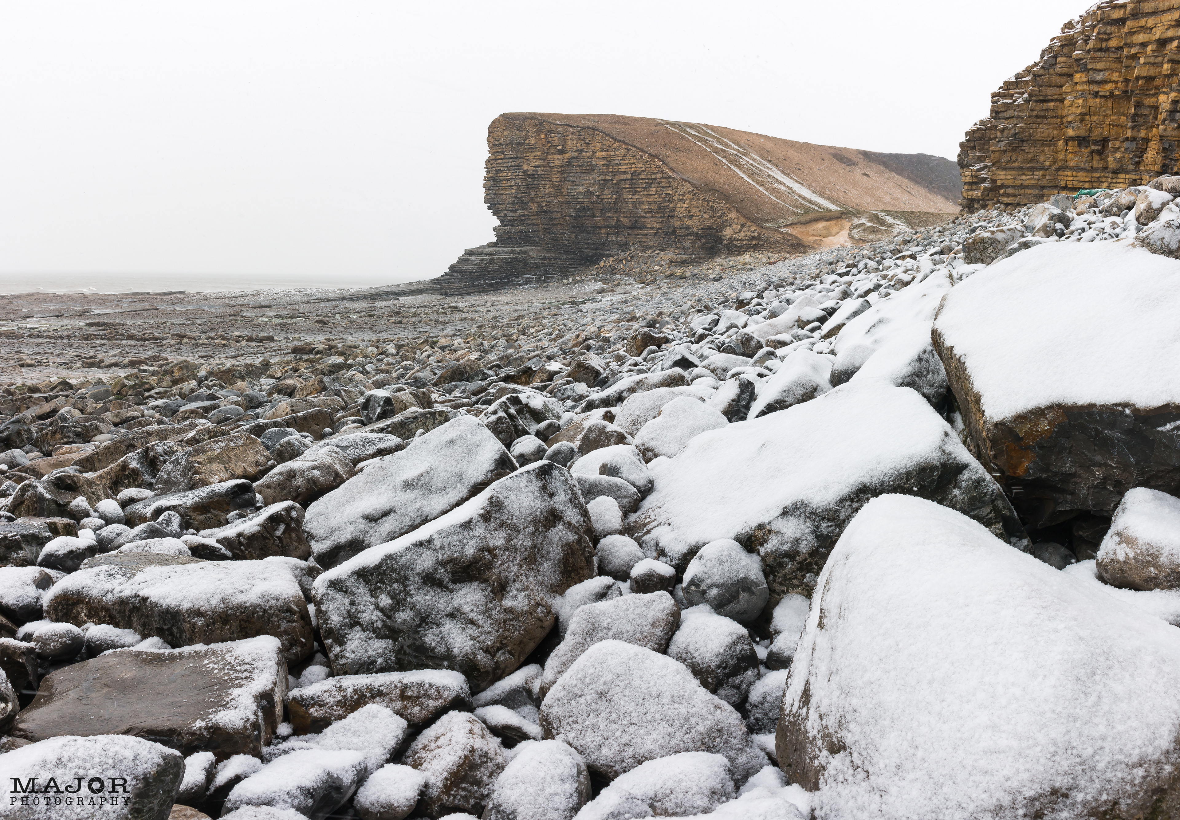 Snowy Nash Cliffs