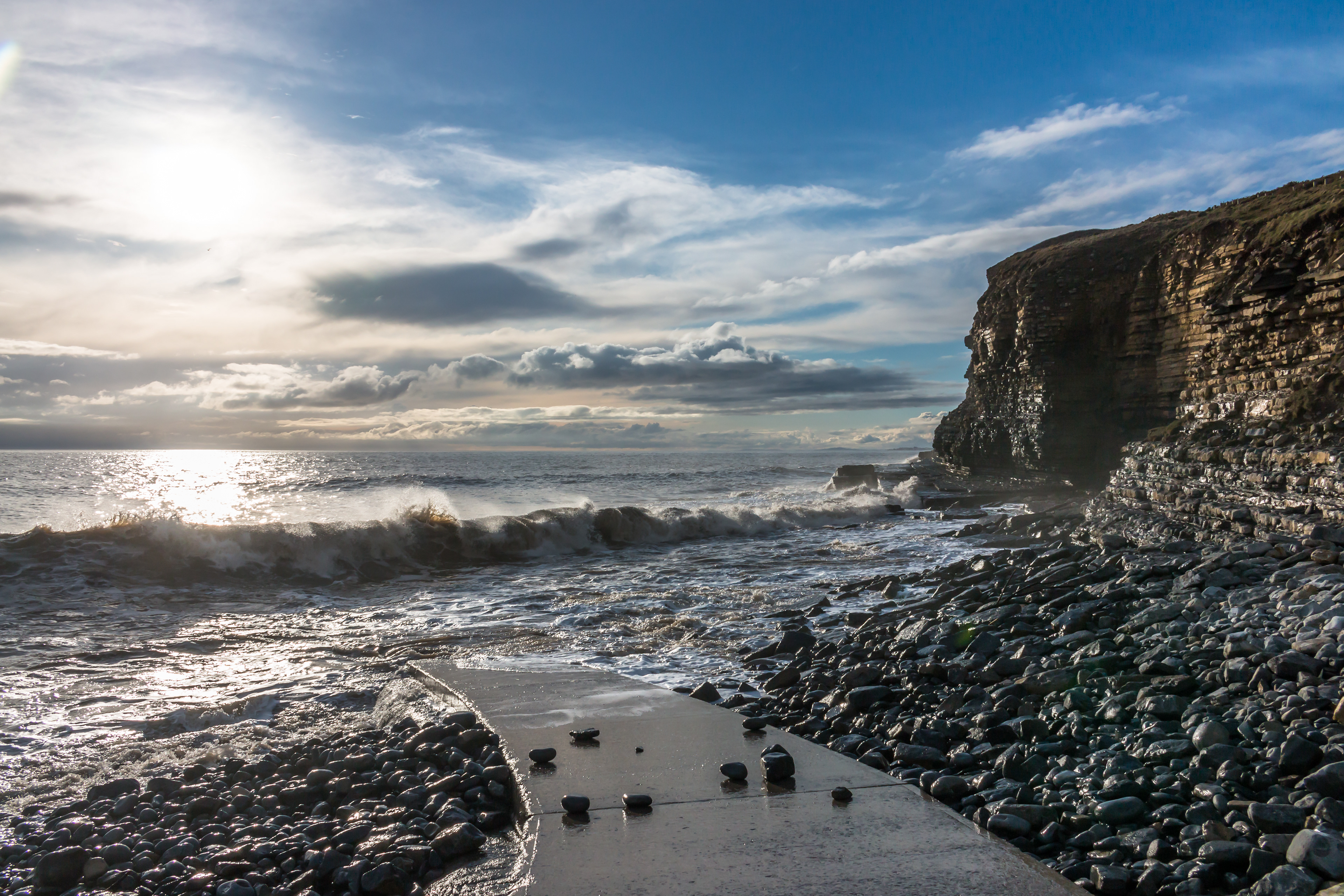 Southerndown Slipway Waves
