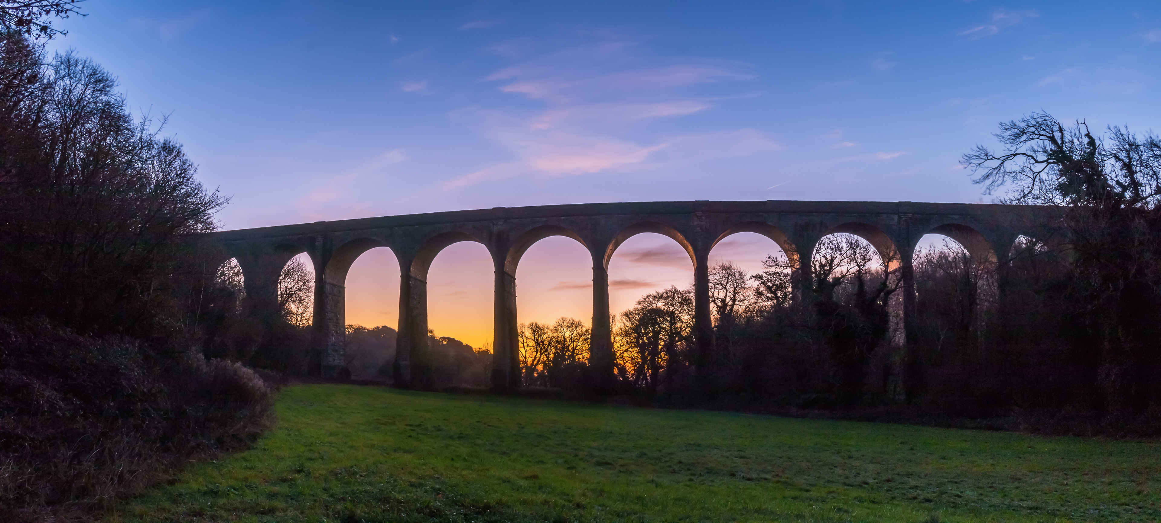 Porthkerry Viaduct Sunrise