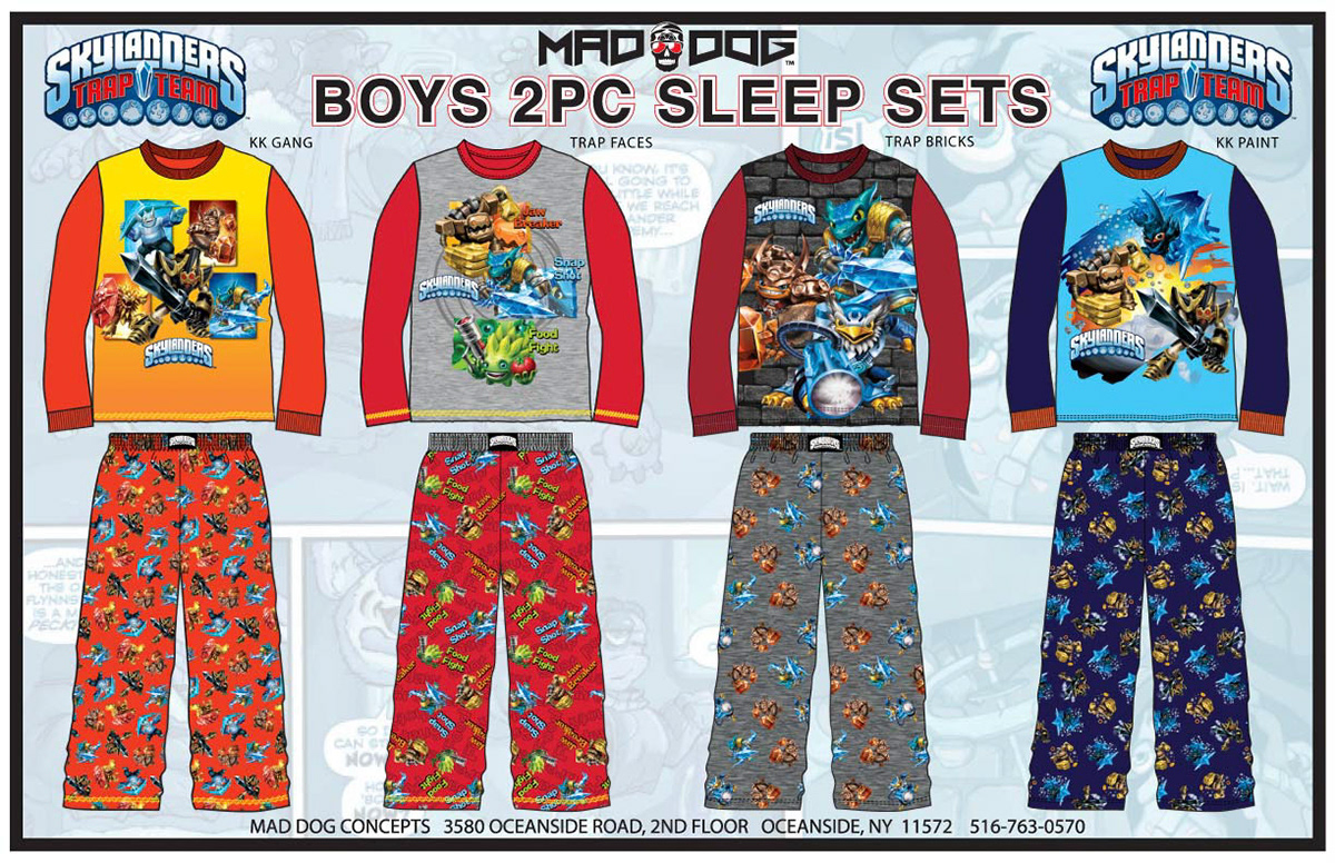 Skylanders 2pc PJs