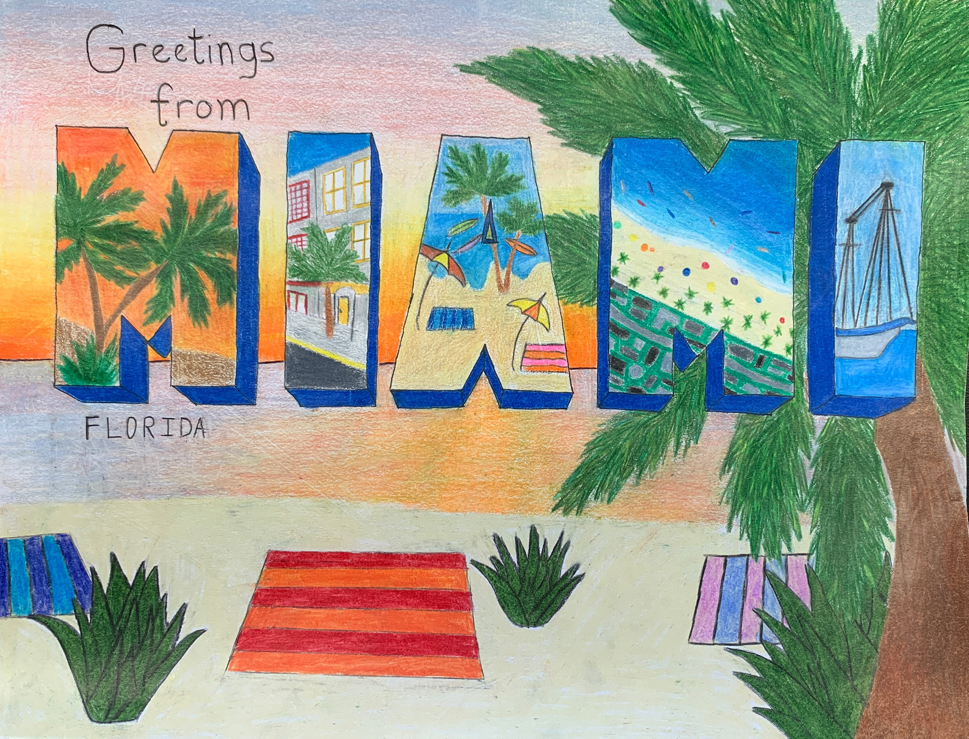 VINTAGE POSTCARDS. Grade 7