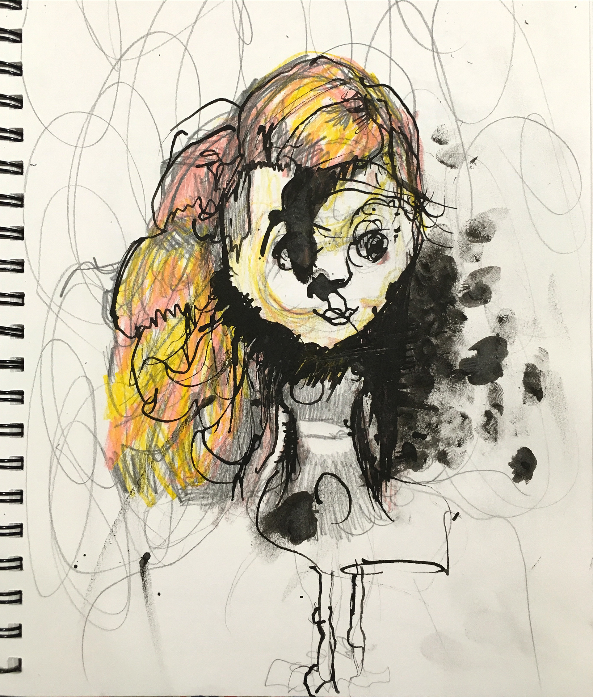 Untitled. 2011. Mixed Media, 11 x 8.5"