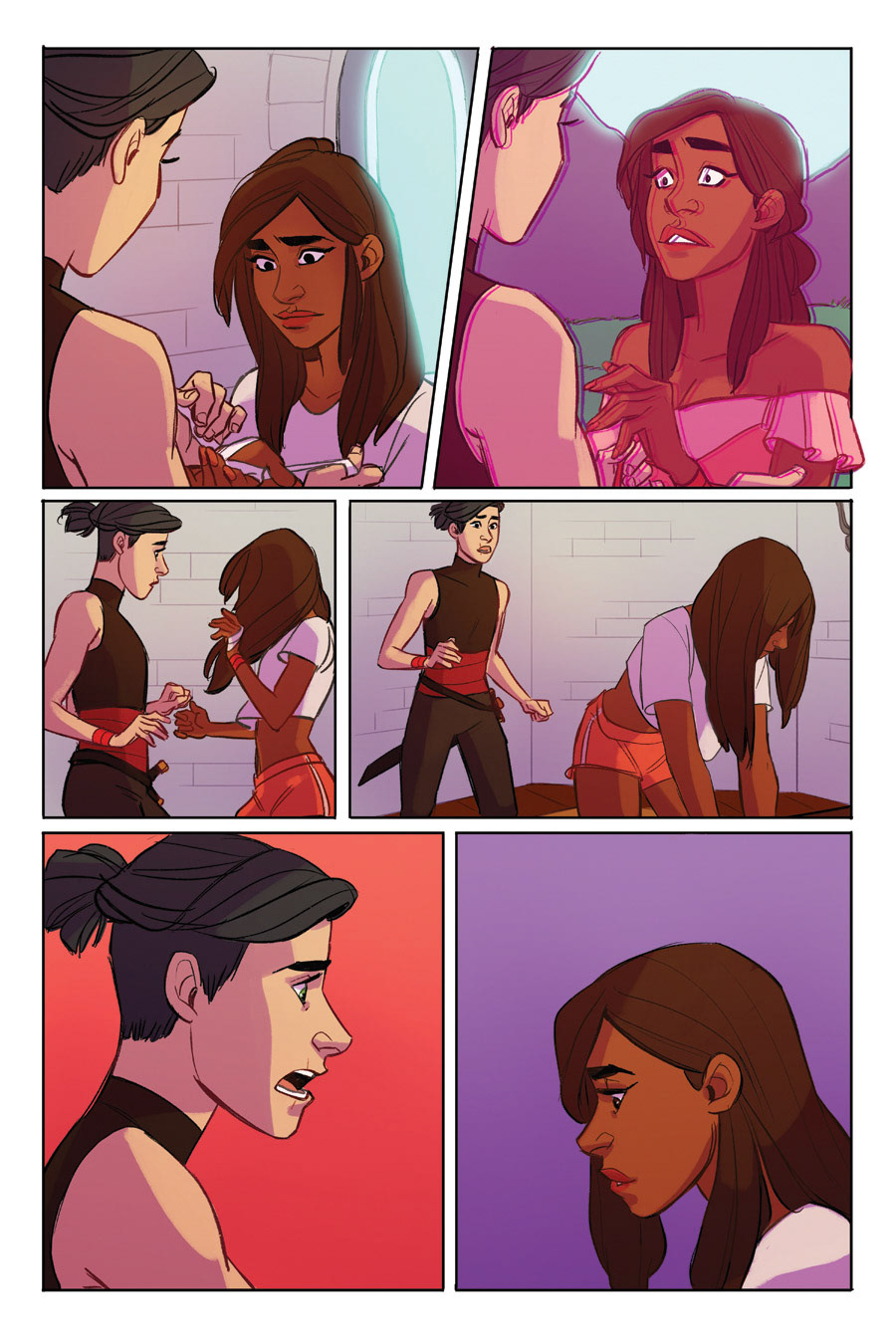 Circadia #2 - Pencils, Inks, Colors (written by Jenn Dugan)