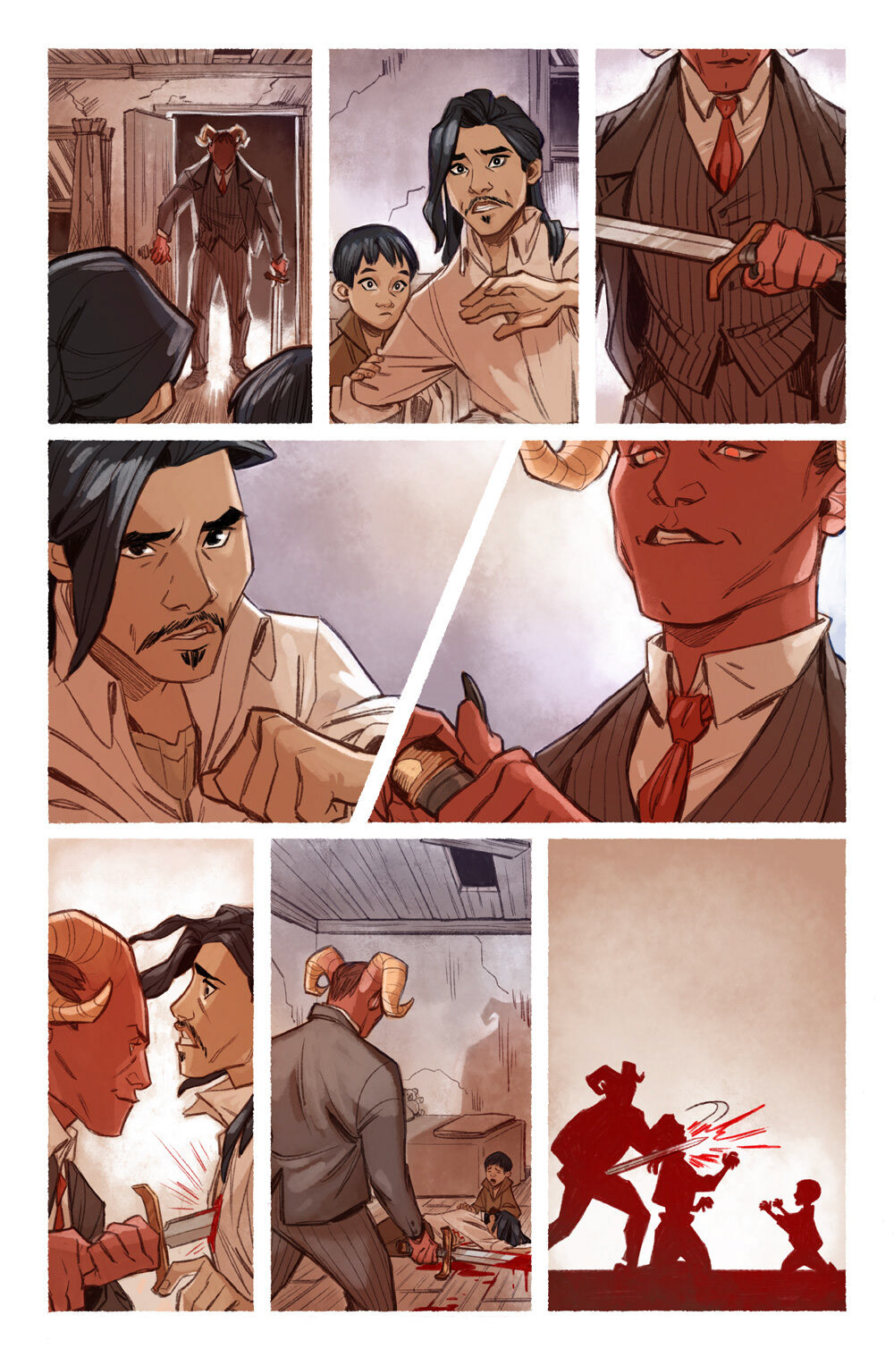 Untold Annual - Pencils, Inks, Colors (written by Donnie Souza)