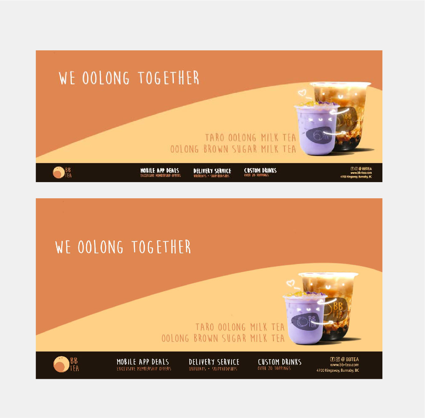 Banner (22.75x11.85) Extra wide Banner (11.4x4.3") 