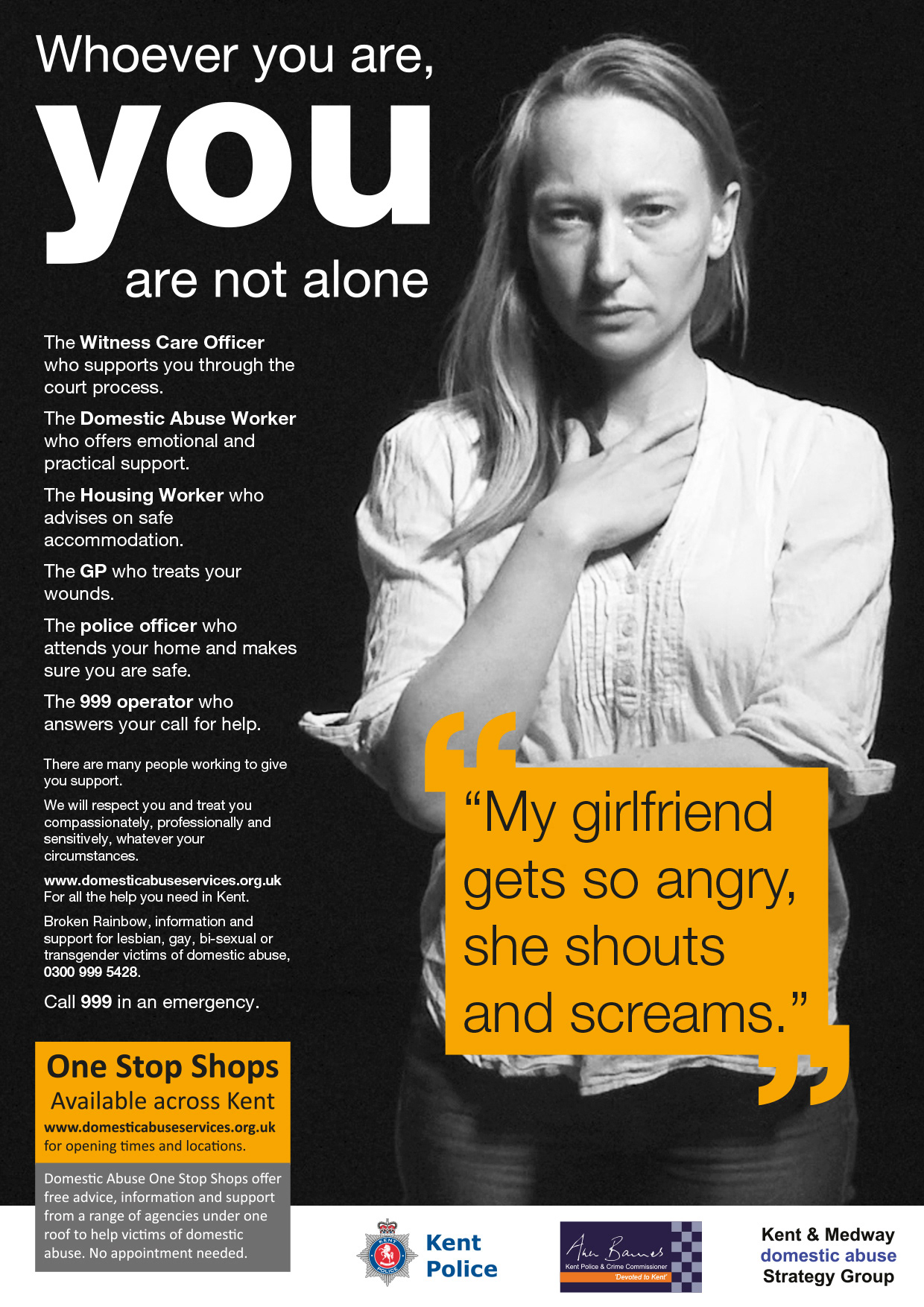 Neil Cooper - Whoever you are, you are not alone - Abuse campaign