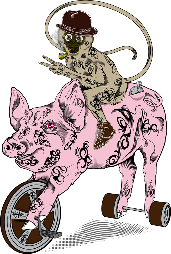 Matt Scott - Pig Tricycle