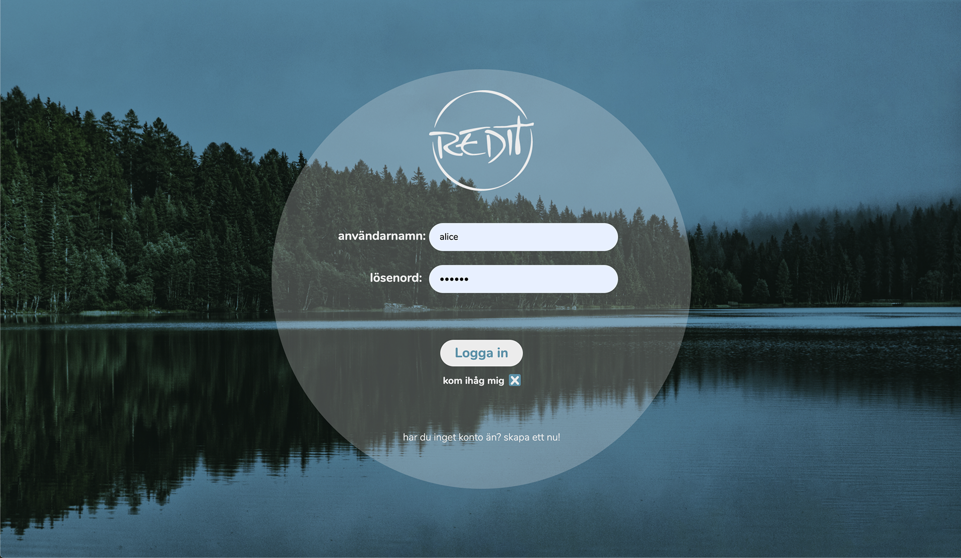 Log in to Redit.