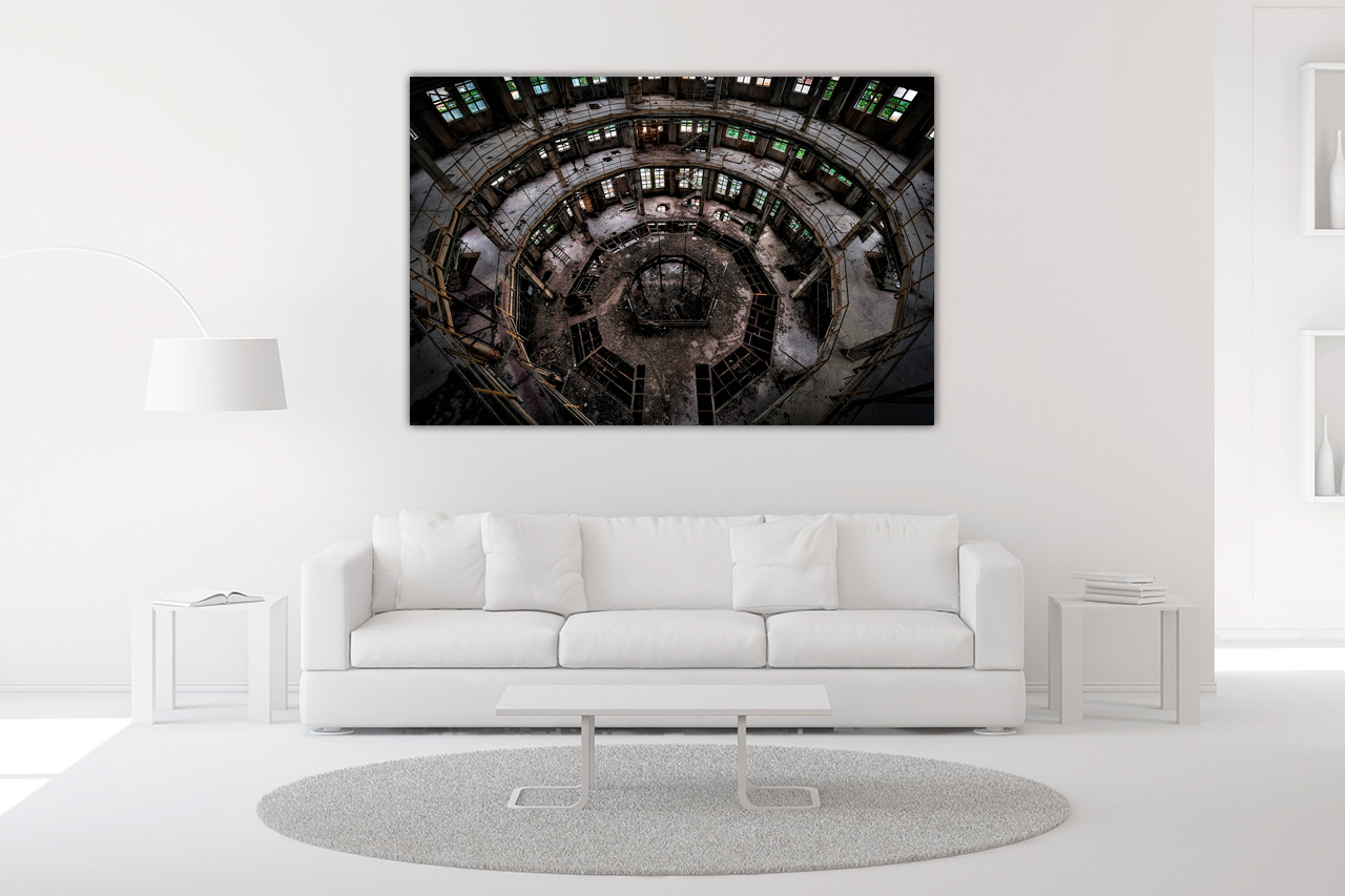 90 x 60 cm - Mat, Alu Dibond