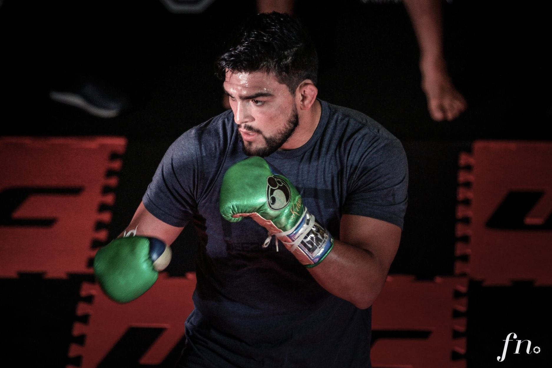 RIO DE JANEIRO, RJ, 09.05.2018: UFC - Treino aberto do UFC 224, na Praça de eventos do Barra Shopping, localizado na Barra da Tijuca, no Rio de Janeiro (RJ), nesta quarta (9). (Foto: Fred Nogueira)