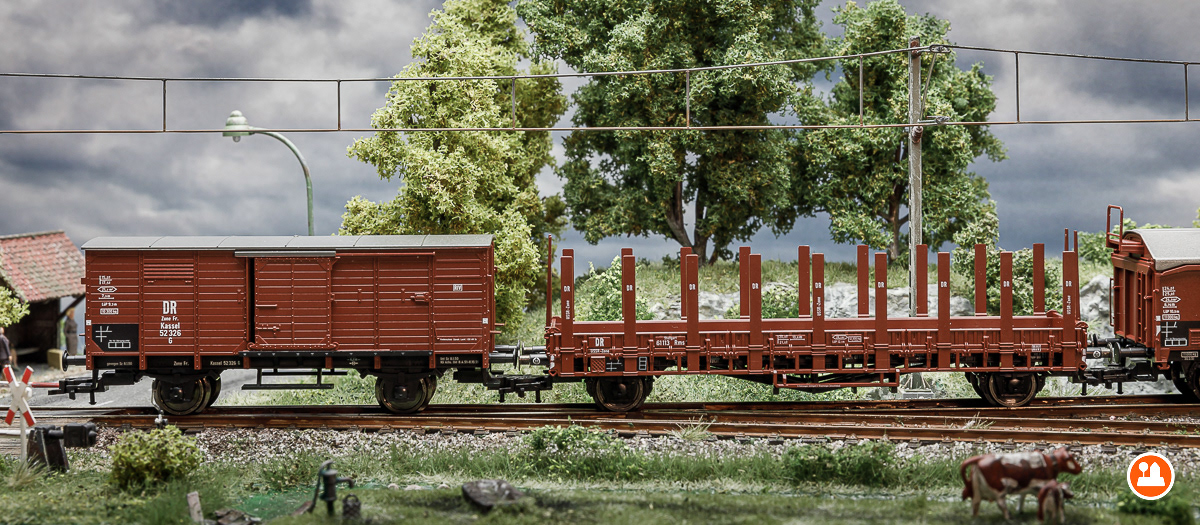 Goederenwagons 1945-1949 DR - Fleischmann 95 5804