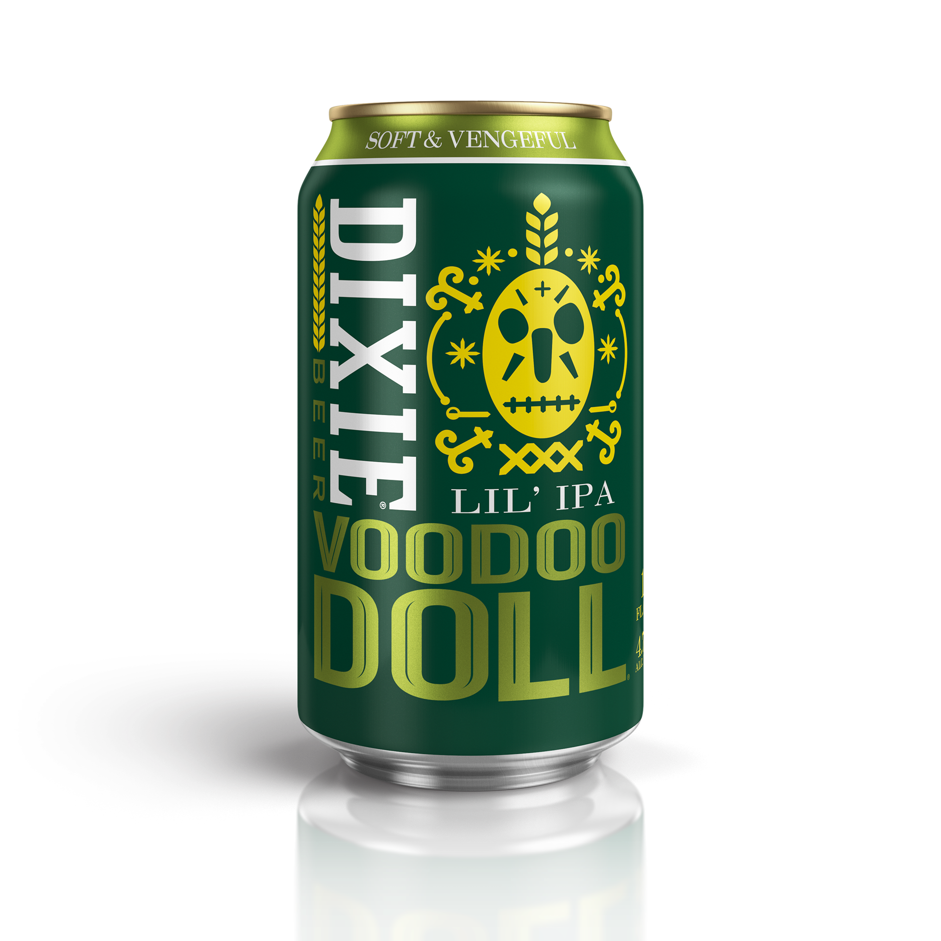 Voodoo Doll 12 oz. Can Design