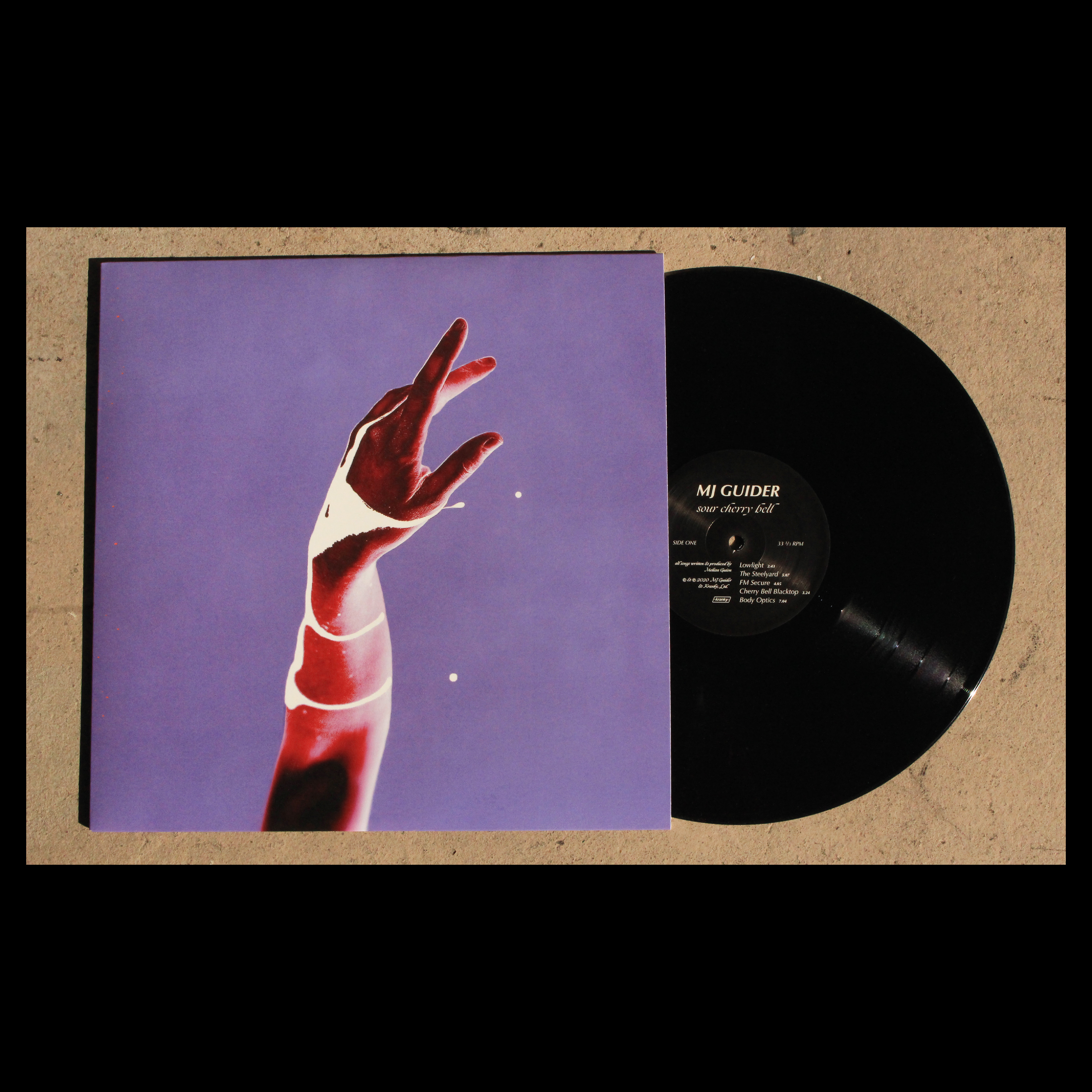 MJ Guider - Sour Cherry Bell - Kranky Records 2020 / M. Guion