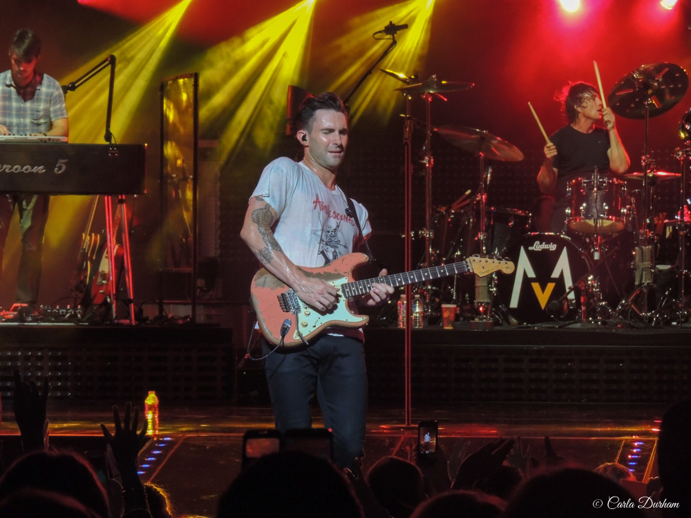 Maroon 5 in Virginia Beach in September 2013