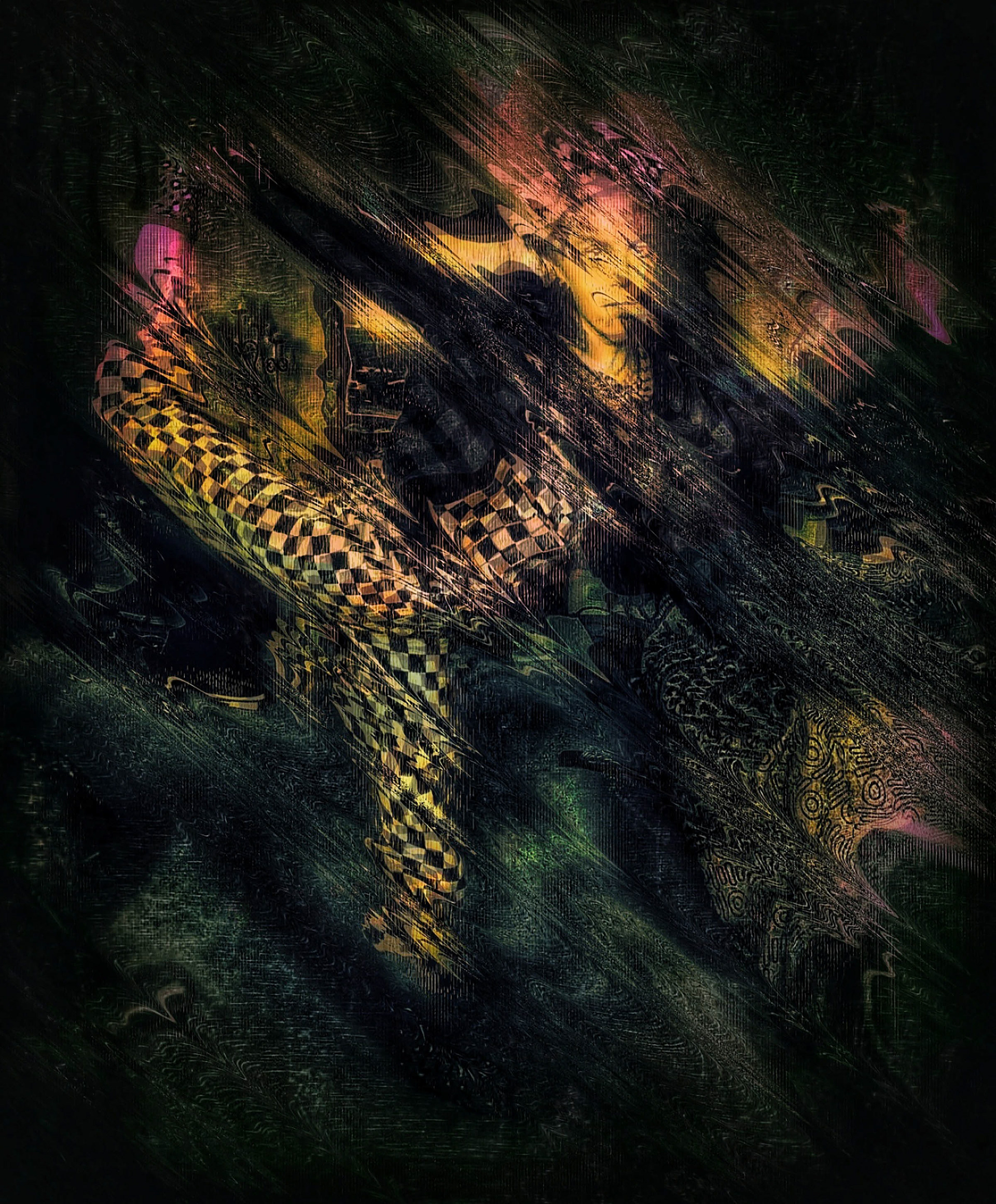 'Subverted Selfies' for the 'Glitch Series'