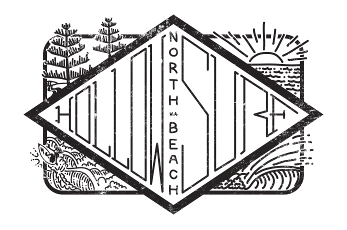 Hollow Surf Shop - T-shirt Design