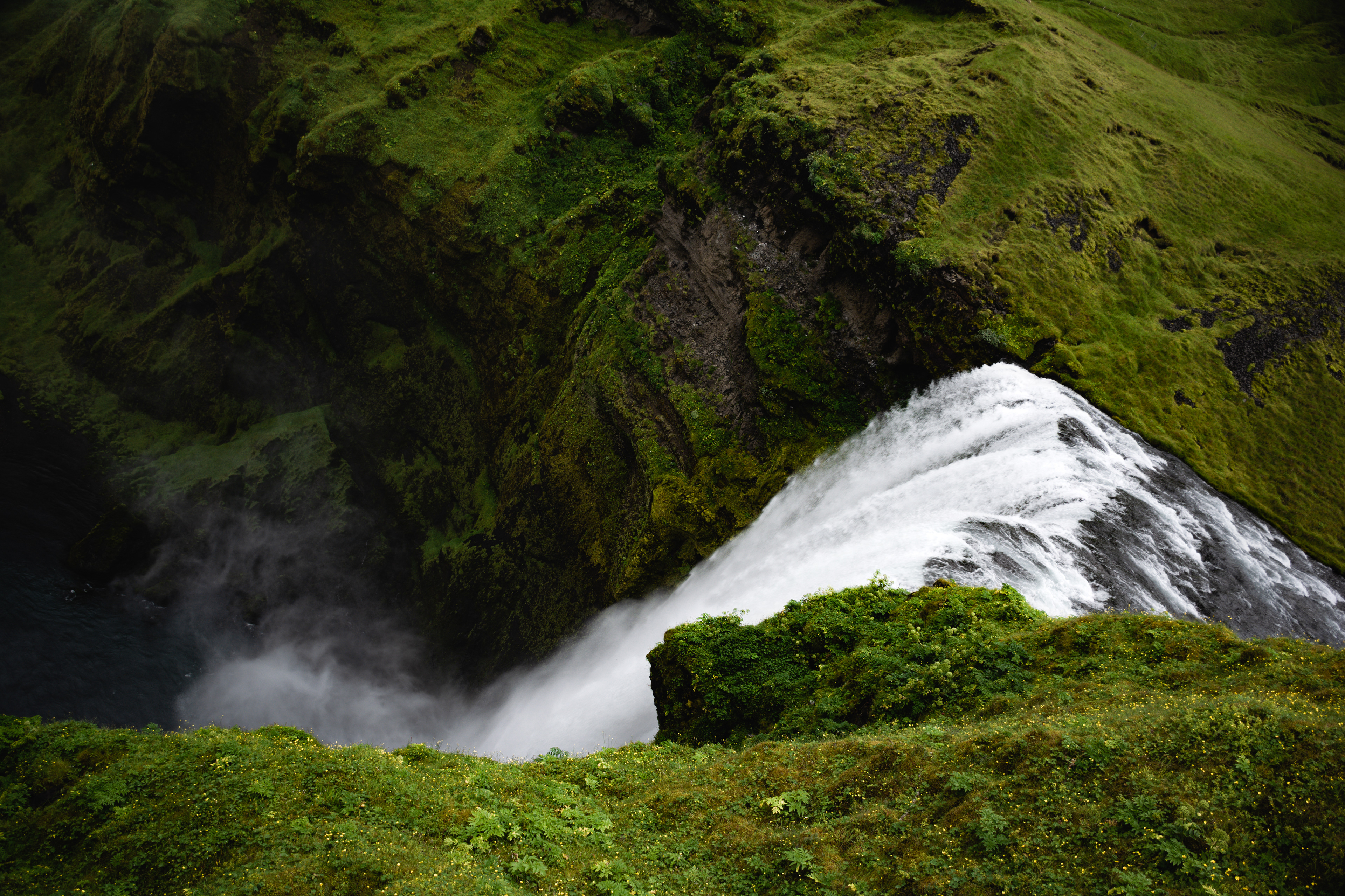 Skógafoss waterfall