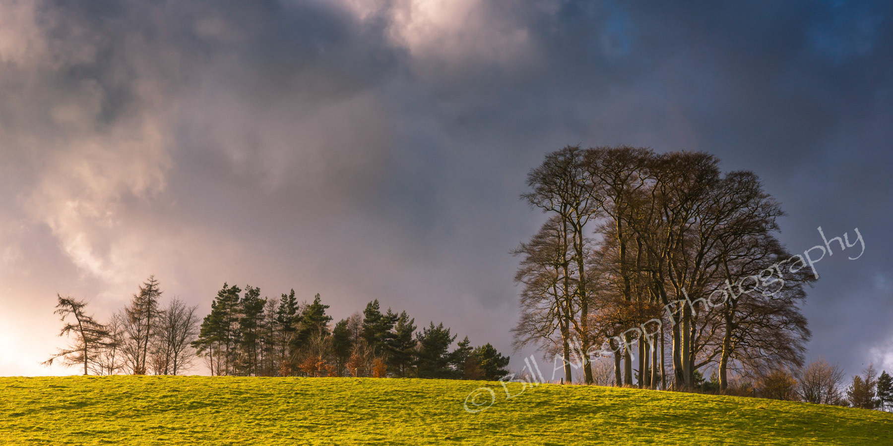 A storm approaches, Derbyshire.