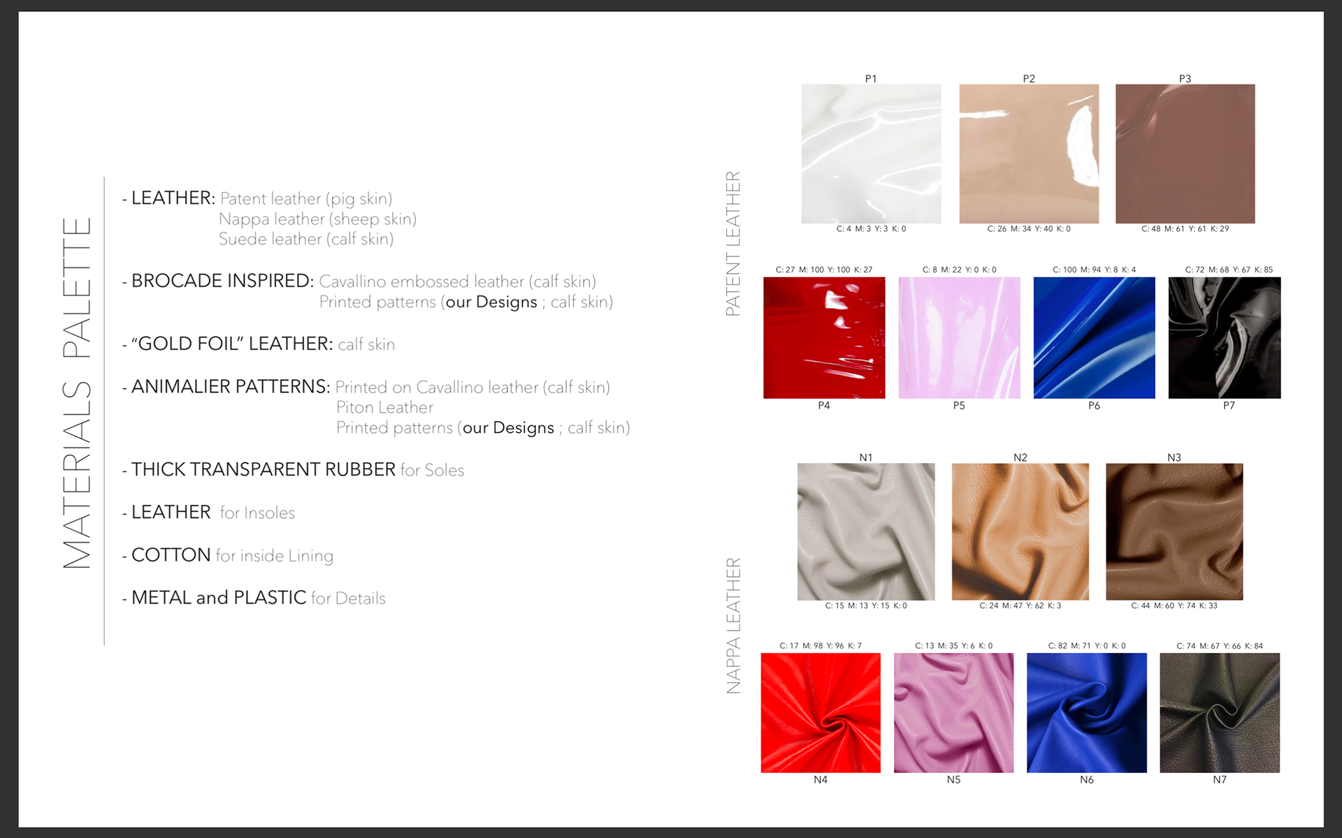 fabric palette