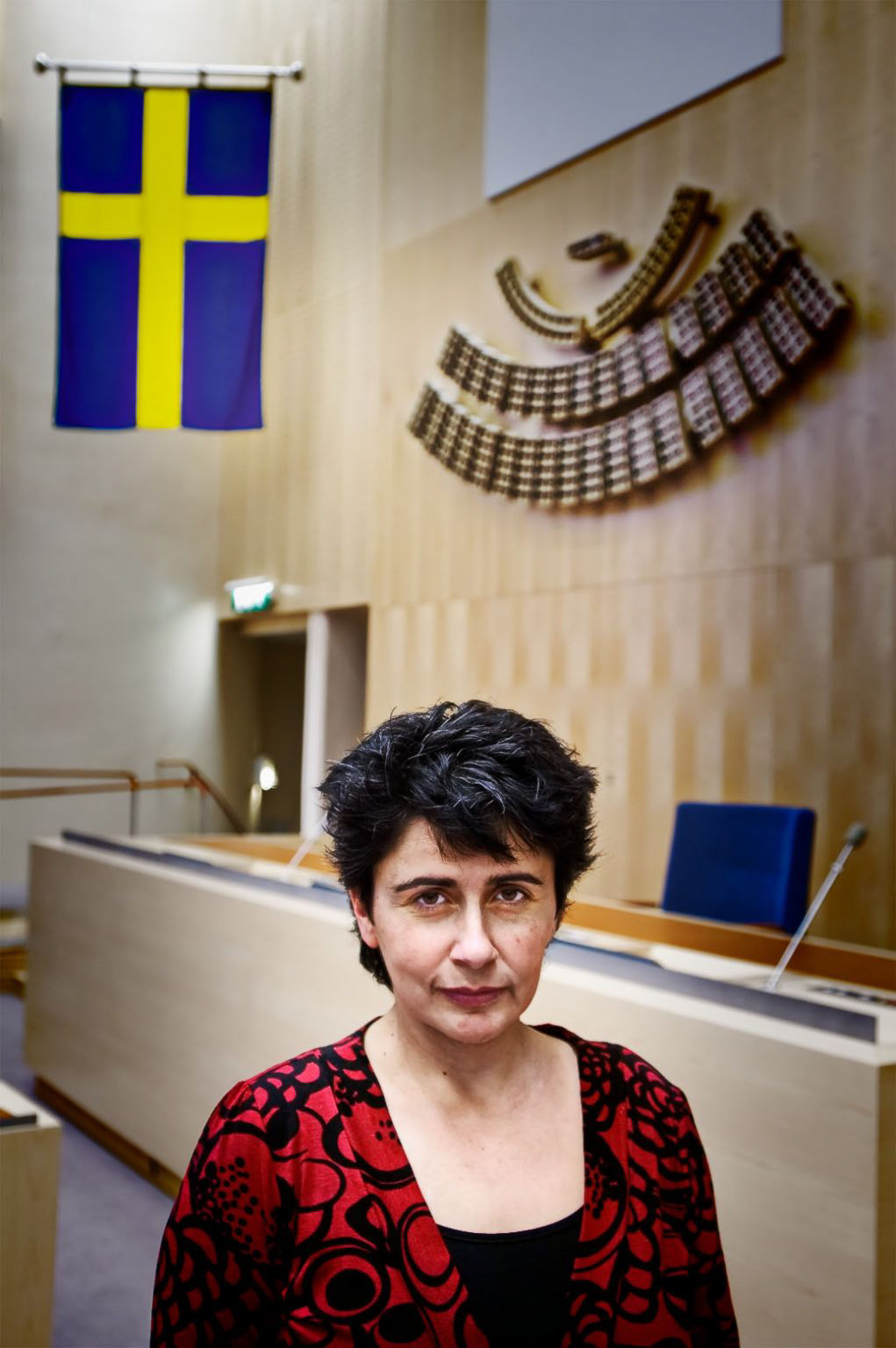 Esabelle Dingizian, member of the Swedish parliament.