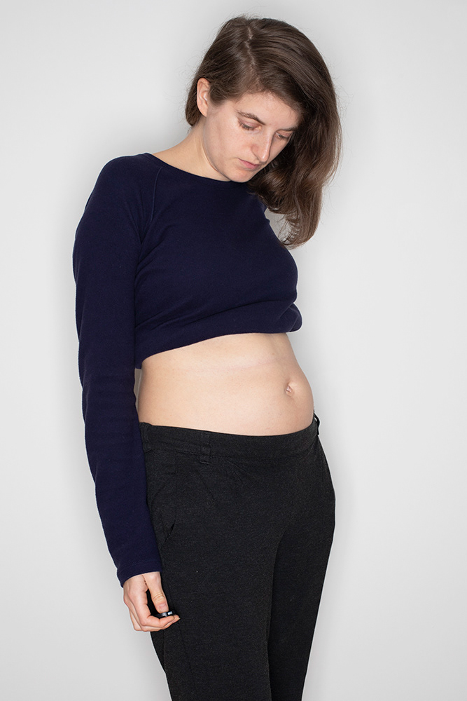 Don’t Touch My Belly (14 and a half weeks)